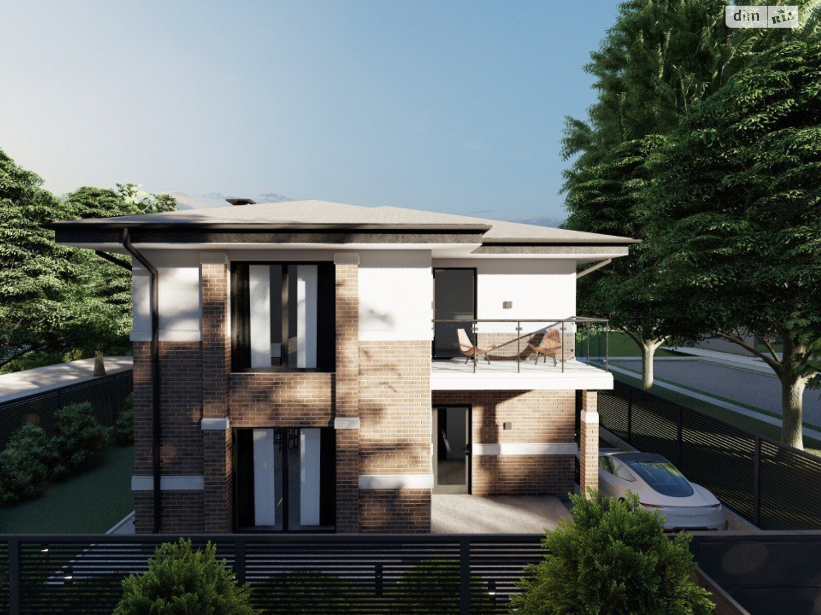 двухэтажный дом, 130 кв. м, кирпич. Продажа в Тарасовке фото 1