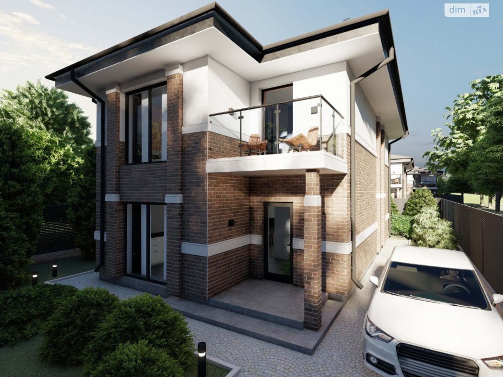 двухэтажный дом, 130 кв. м, кирпич. Продажа в Тарасовке фото 1