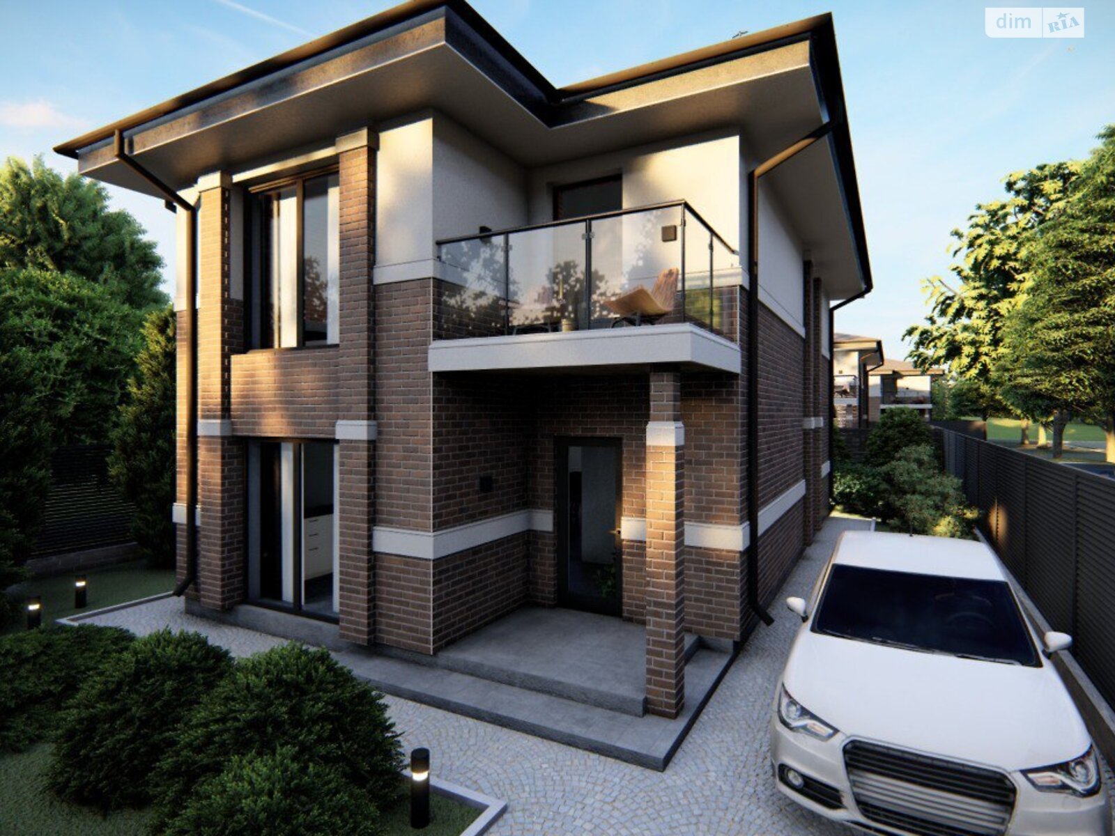 двухэтажный дом, 130 кв. м, кирпич. Продажа в Тарасовке фото 1