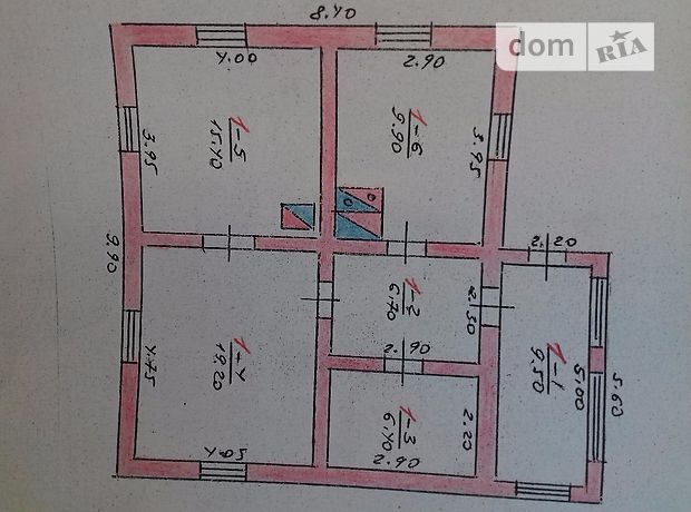 одноэтажный дом веранда, 70 кв. м, кирпич. Продажа в Конопковке фото 1