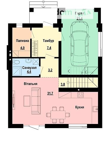 двухэтажный дом, 150 кв. м, кирпич. Продажа в Байковцах (Тернопольская обл.) фото 1 двухэтажный дом, 150 кв. м, кирпич. Продажа в Байковцах (Тернопольская обл.) фото 1