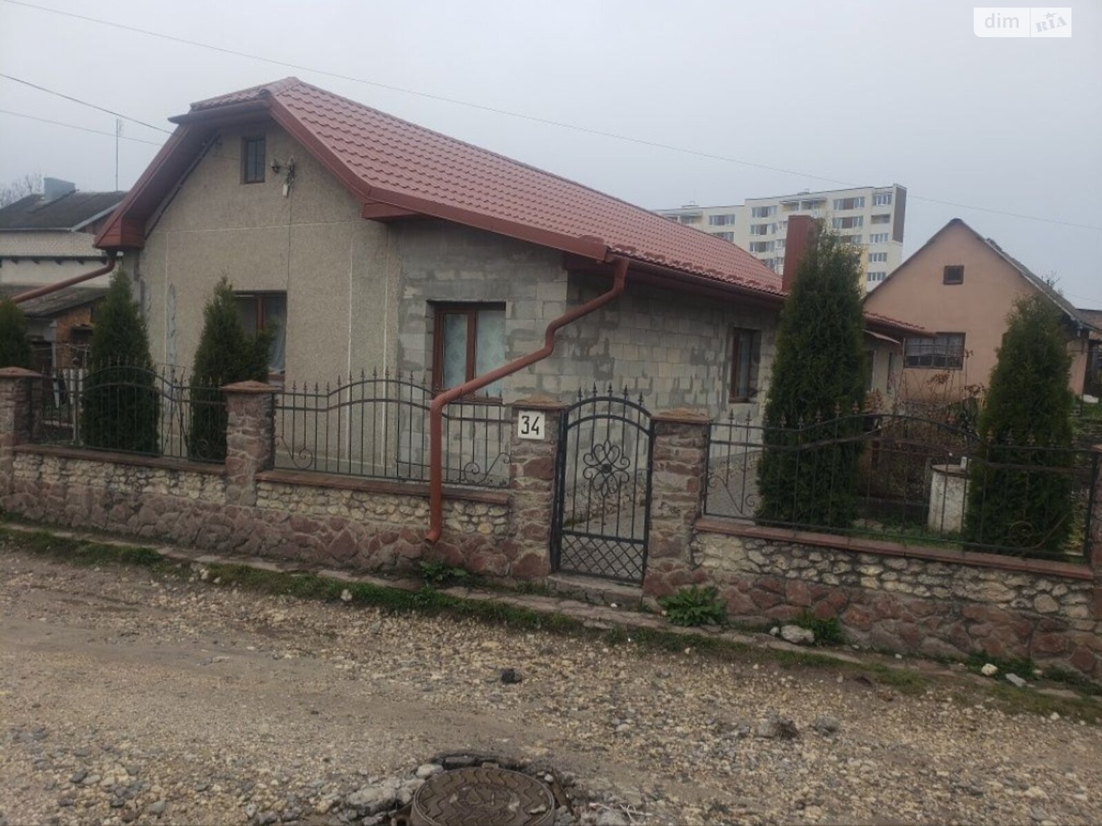 одноповерховий будинок з опаленням, 120 кв. м, цегла. Продаж у Тернополі фото 1 одноповерховий будинок з опаленням, 120 кв. м, цегла. Продаж у Тернополі фото 1