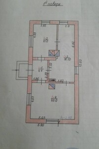 одноповерховий будинок веранда, 56 кв. м, цегла. Продаж у Березовиці фото 2