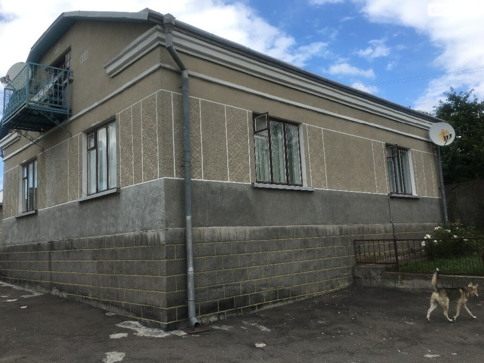 одноповерховий будинок з балконом, 125 кв. м, цегла. Продаж у Біліій фото 1