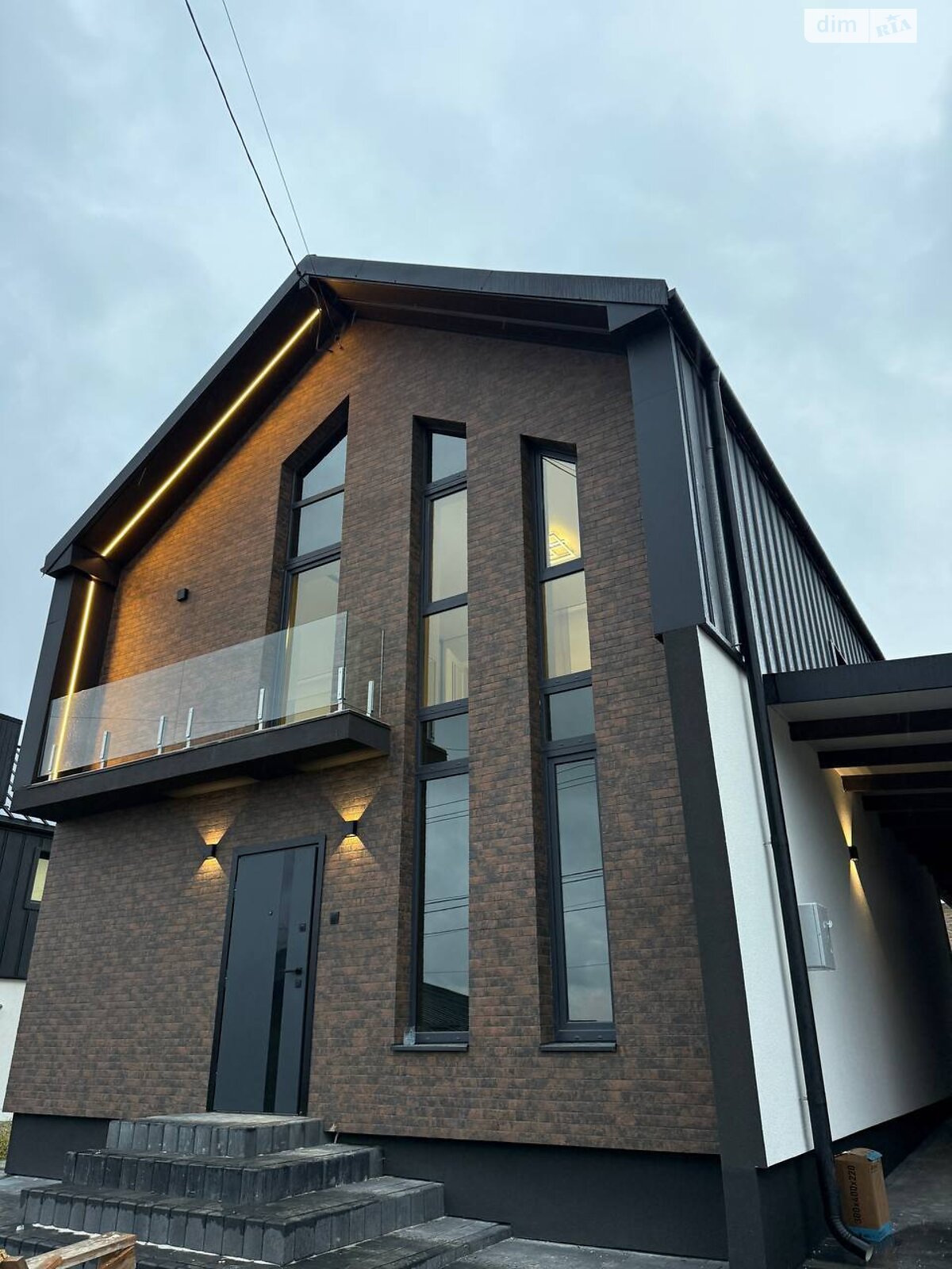 двоповерховий будинок, 120 кв. м, кирпич. Продаж у Петрикові фото 1