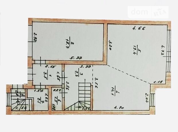 двухэтажный дом с подвалом, 150 кв. м, кирпич. Продажа в Гаях-Шевченковских (Тернопольская обл.) фото 1 двухэтажный дом с подвалом, 150 кв. м, кирпич. Продажа в Гаях-Шевченковских (Тернопольская обл.) фото 1