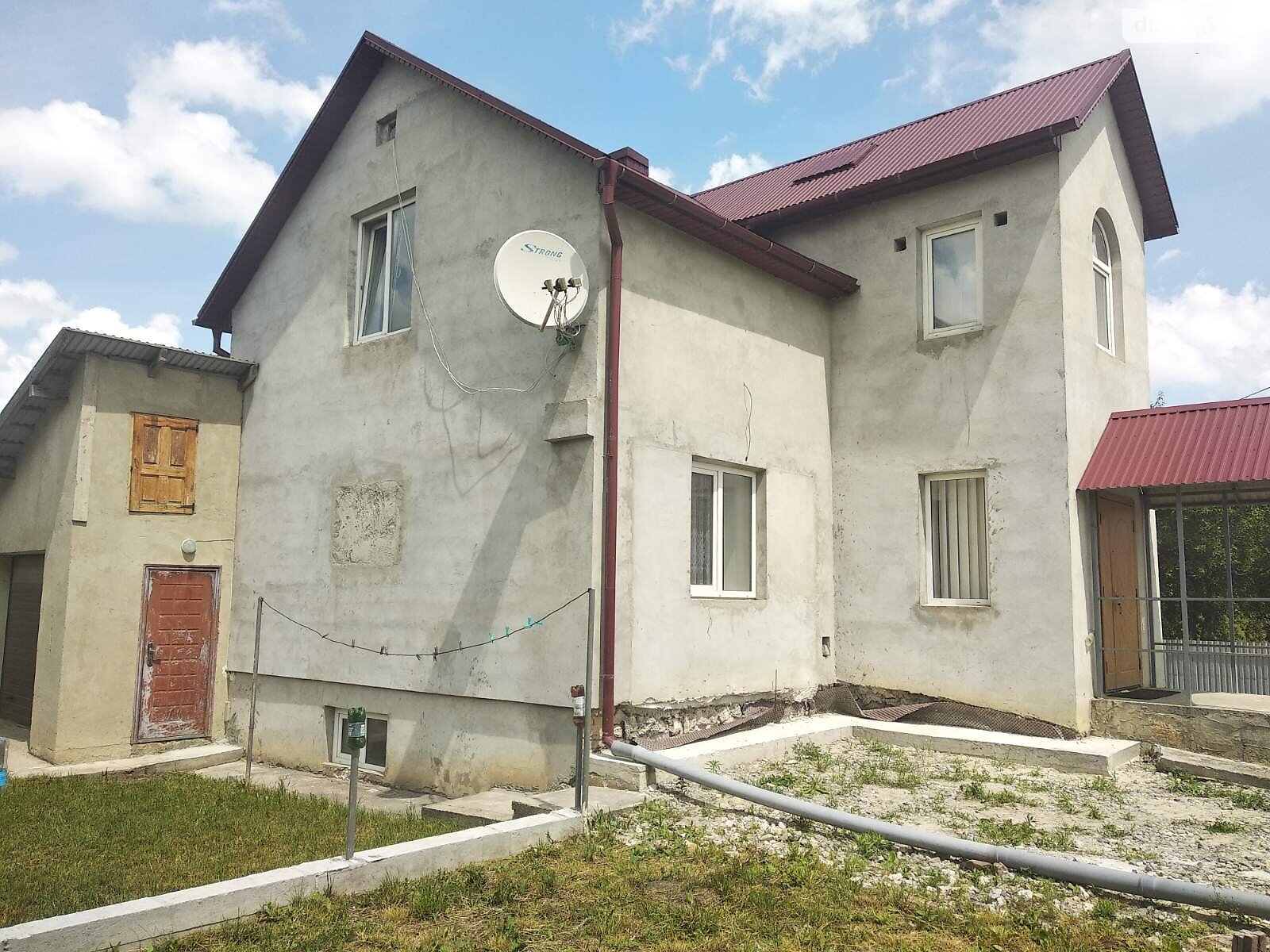 двухэтажный дом с гаражом, 176 кв. м, пенобетон. Продажа в Тернополе район Кутковцы фото 1
