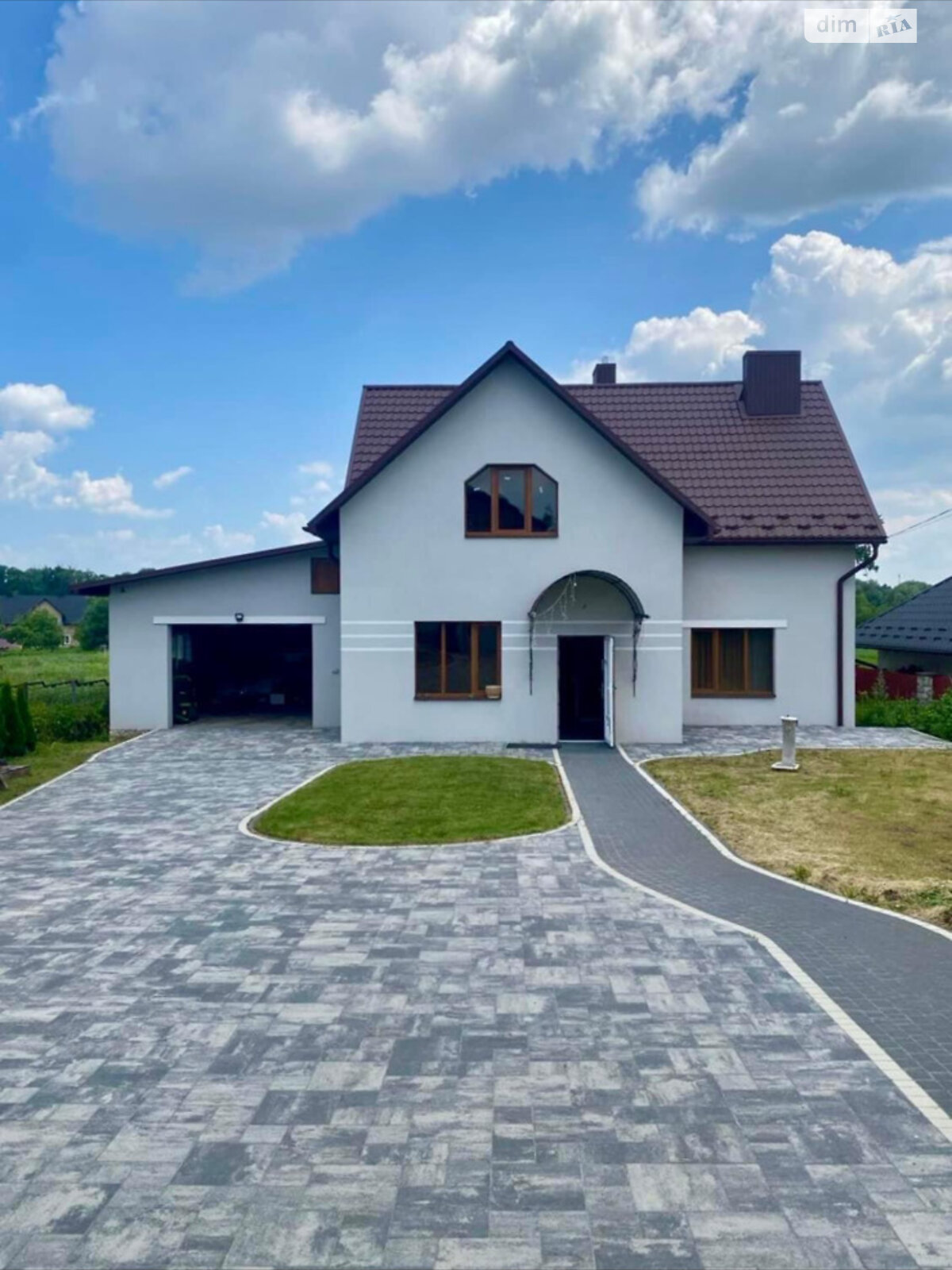 двухэтажный дом с гаражом, 170 кв. м, кирпич. Продажа в Петрикове фото 1 двухэтажный дом с гаражом, 170 кв. м, кирпич. Продажа в Петрикове фото 1
