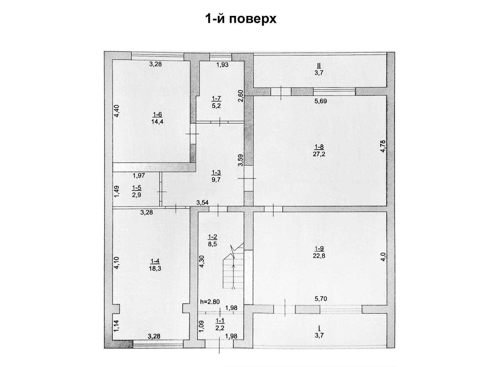двухэтажный дом, 234 кв. м, кирпич. Продажа в Тернополе район Сахарный завод фото 1
