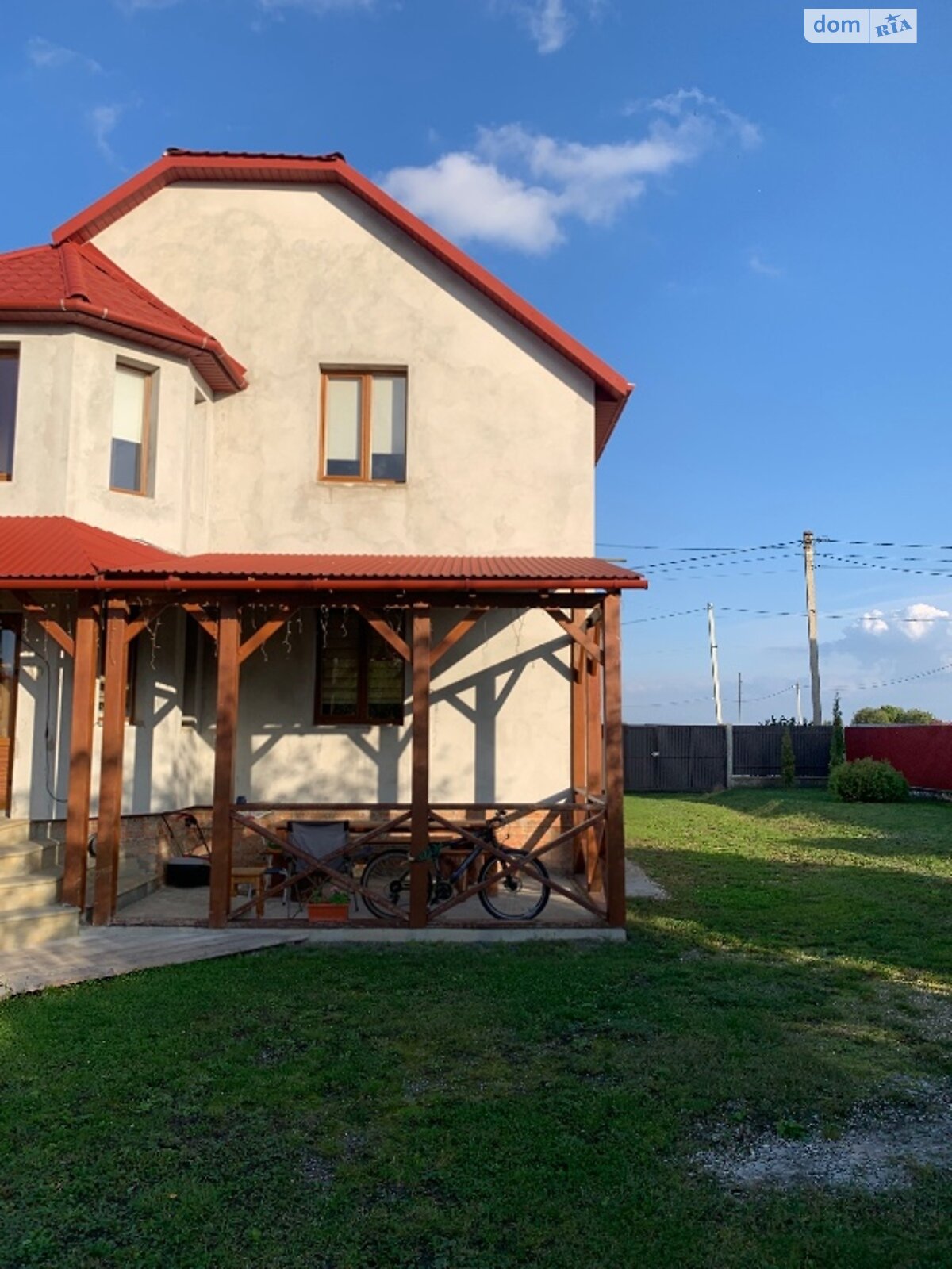 двухэтажный дом с верандой, 160 кв. м, кирпич. Продажа в Великих Гаях фото 1 двухэтажный дом с верандой, 160 кв. м, кирпич. Продажа в Великих Гаях фото 1
