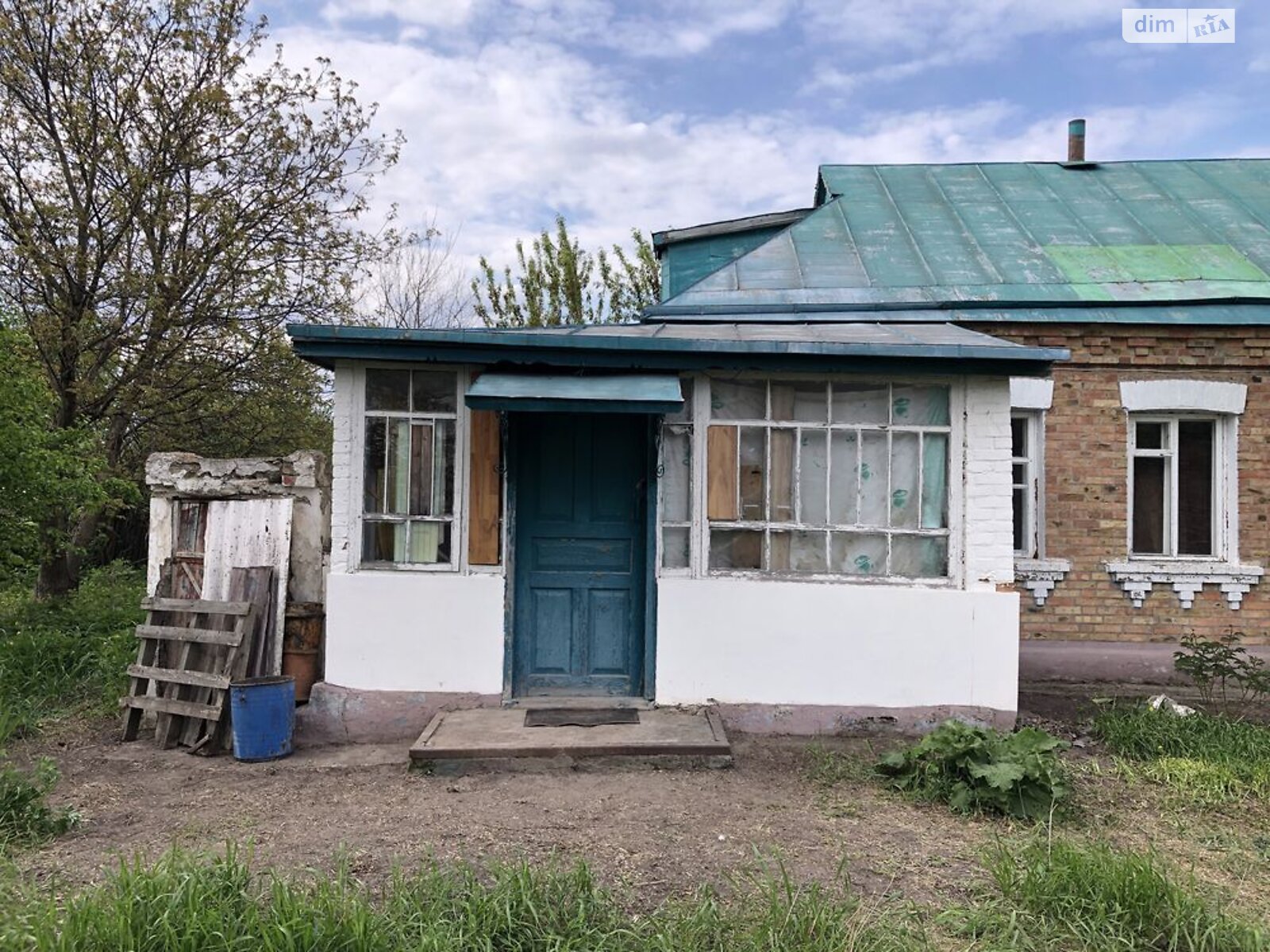 одноэтажный дом с верандой, 80.3 кв. м, кирпич. Продажа в Терновке фото 1 одноэтажный дом с верандой, 80.3 кв. м, кирпич. Продажа в Терновке фото 1