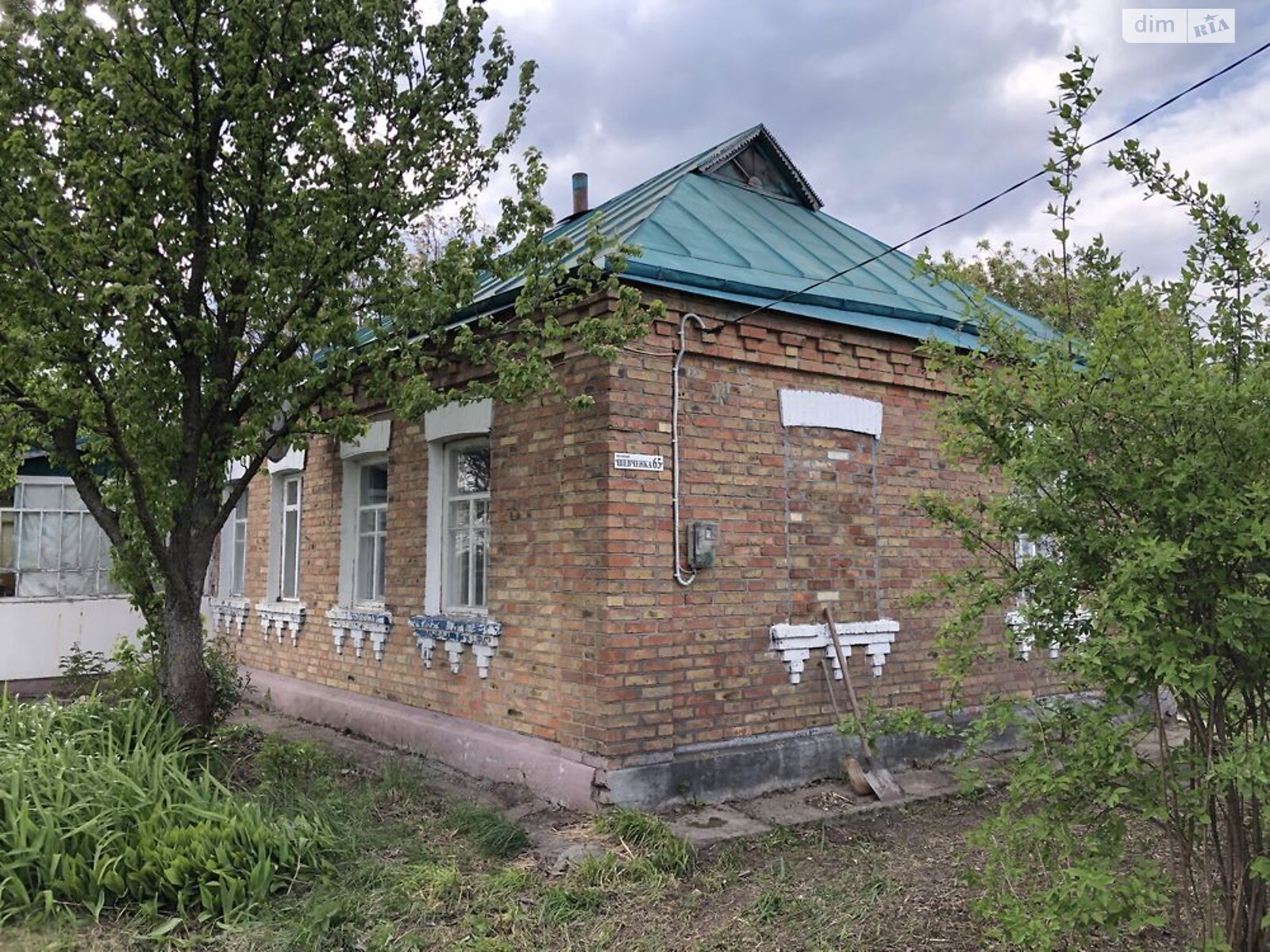 одноэтажный дом с верандой, 80.3 кв. м, кирпич. Продажа в Терновке фото 1 одноэтажный дом с верандой, 80.3 кв. м, кирпич. Продажа в Терновке фото 1