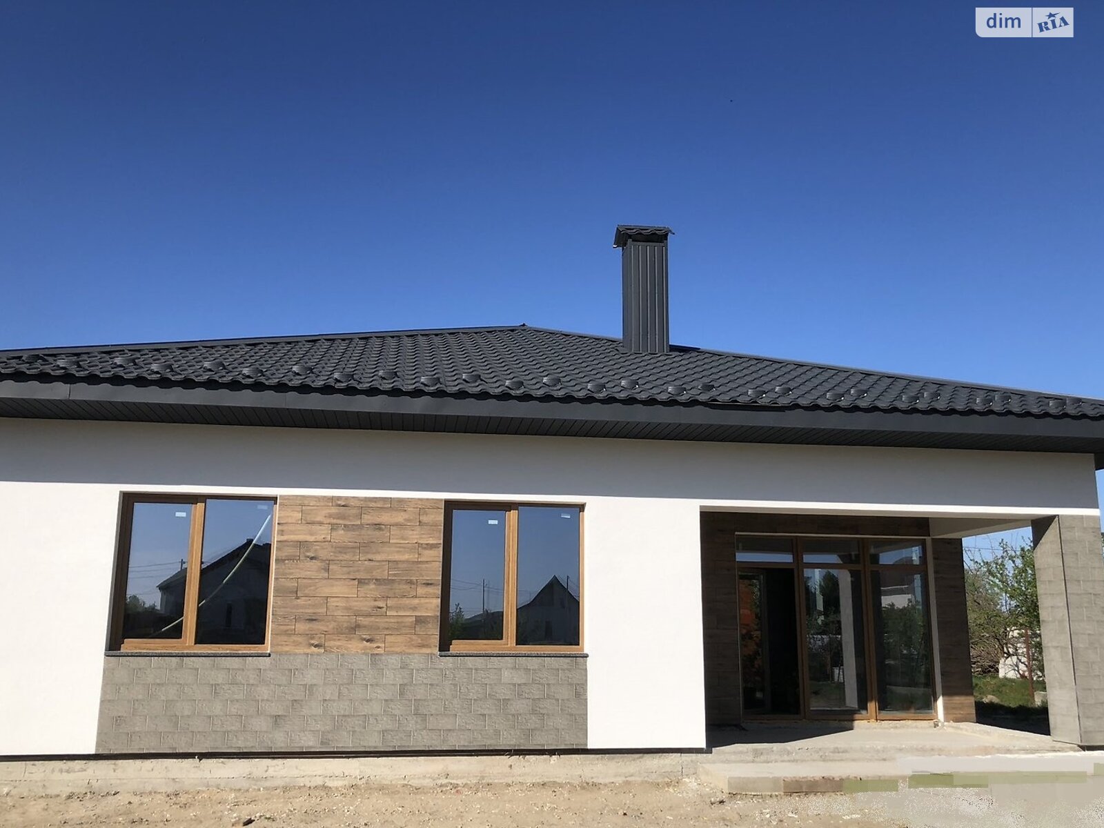 одноэтажный дом с отоплением, 115 кв. м, пеноблок. Продажа в Тетеревке фото 1 одноэтажный дом с отоплением, 115 кв. м, пеноблок. Продажа в Тетеревке фото 1