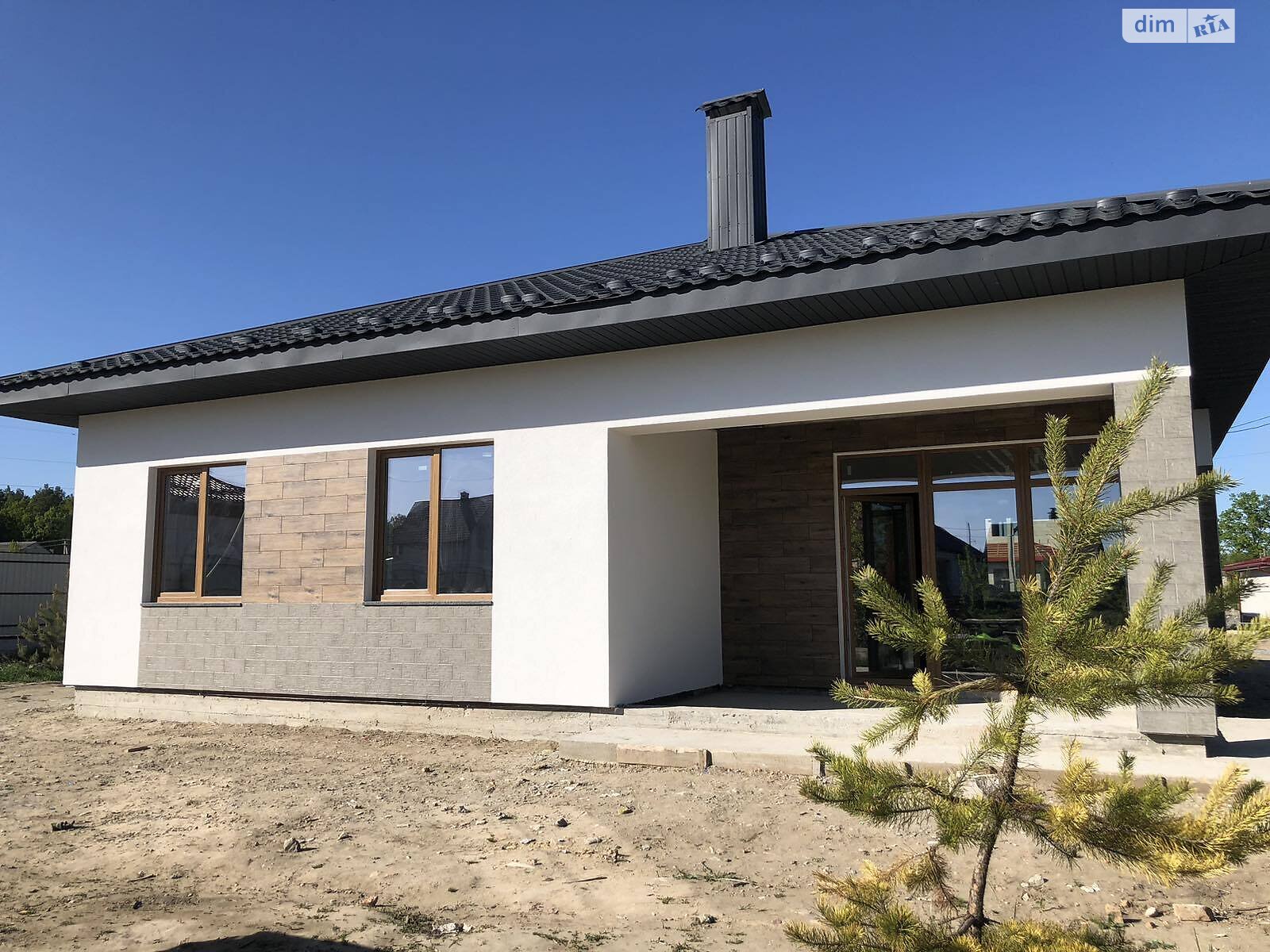 одноэтажный дом с отоплением, 115 кв. м, пеноблок. Продажа в Тетеревке фото 1 одноэтажный дом с отоплением, 115 кв. м, пеноблок. Продажа в Тетеревке фото 1