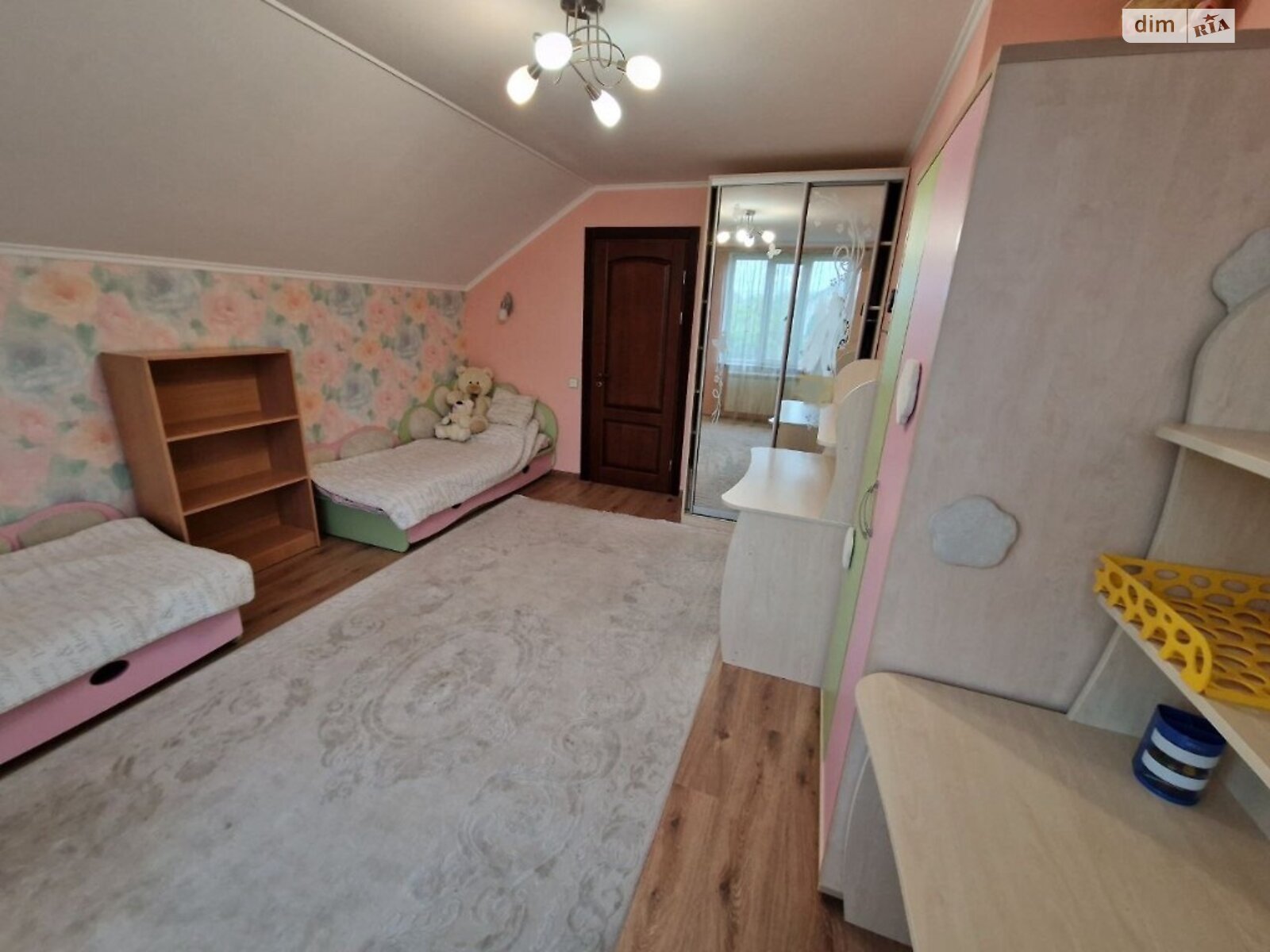 двухэтажный дом с балконом, 172 кв. м, пеноблок. Продажа в Тетеревке фото 1