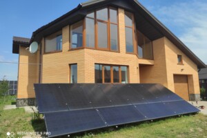 двухэтажный дом с гаражом, 200 кв. м, газобетон. Продажа в Тетеревке фото 2