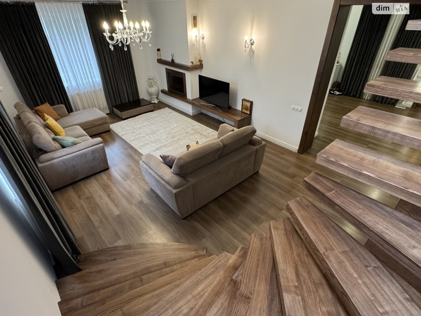 двухэтажный дом с верандой, 269 кв. м, кирпич. Продажа в Тетеревке фото 1 двухэтажный дом с верандой, 269 кв. м, кирпич. Продажа в Тетеревке фото 1