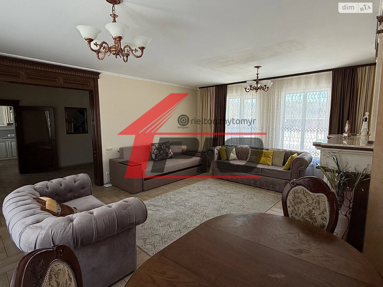 двухэтажный дом с мебелью, 111 кв. м, пеноблок. Продажа в Тетеревке фото 1