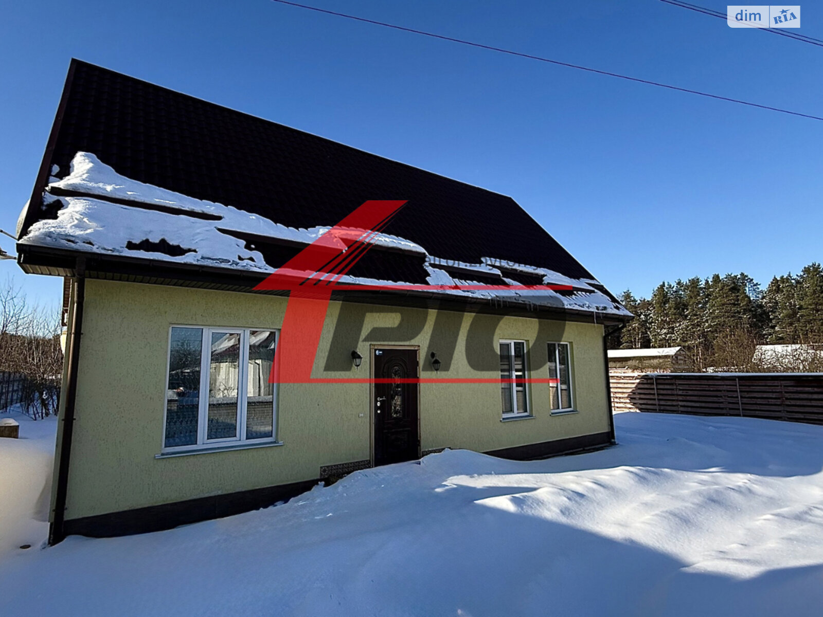 двухэтажный дом с мебелью, 111 кв. м, пеноблок. Продажа в Тетеревке фото 1