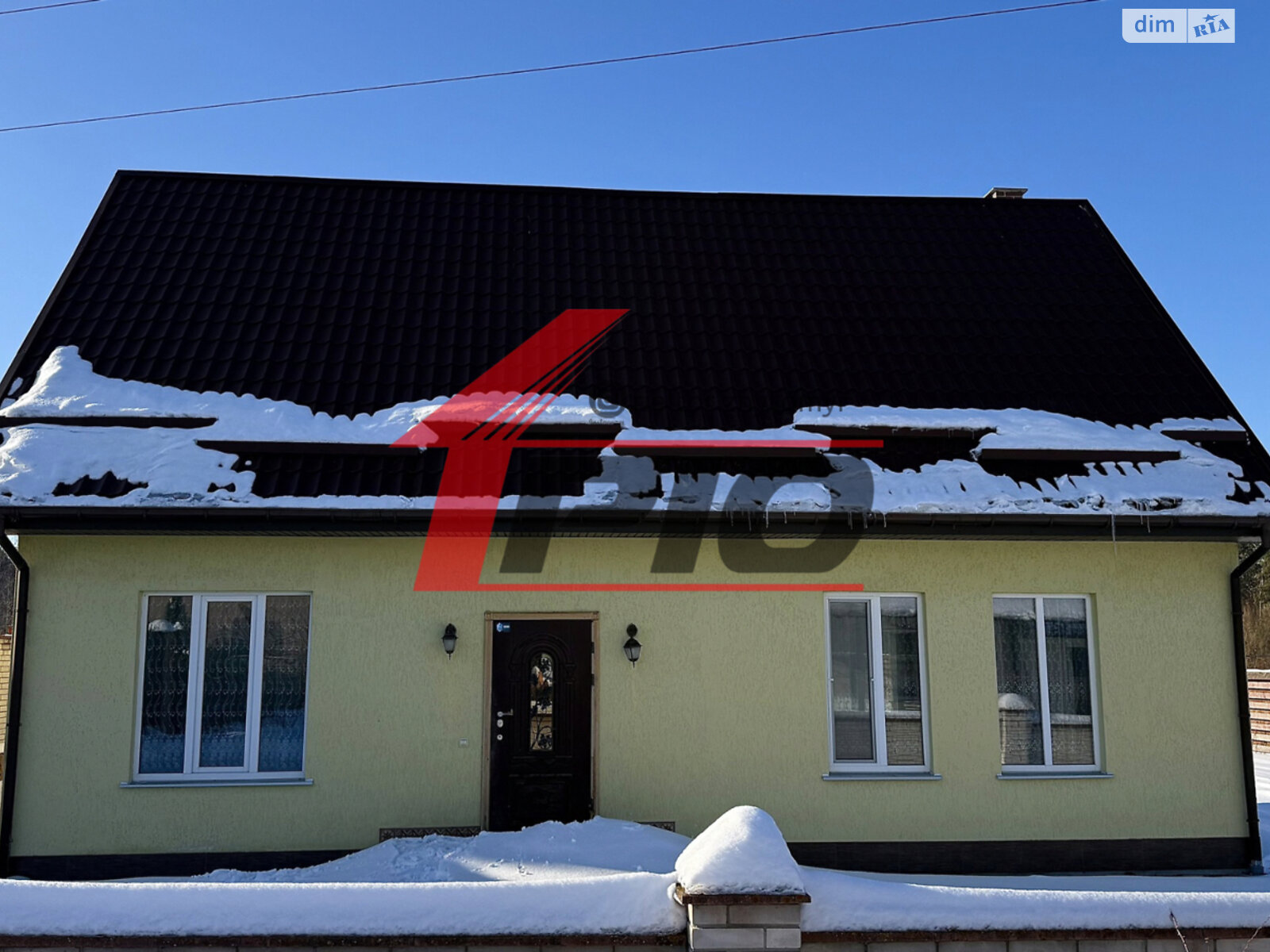 двухэтажный дом с мебелью, 111 кв. м, пеноблок. Продажа в Тетеревке фото 1