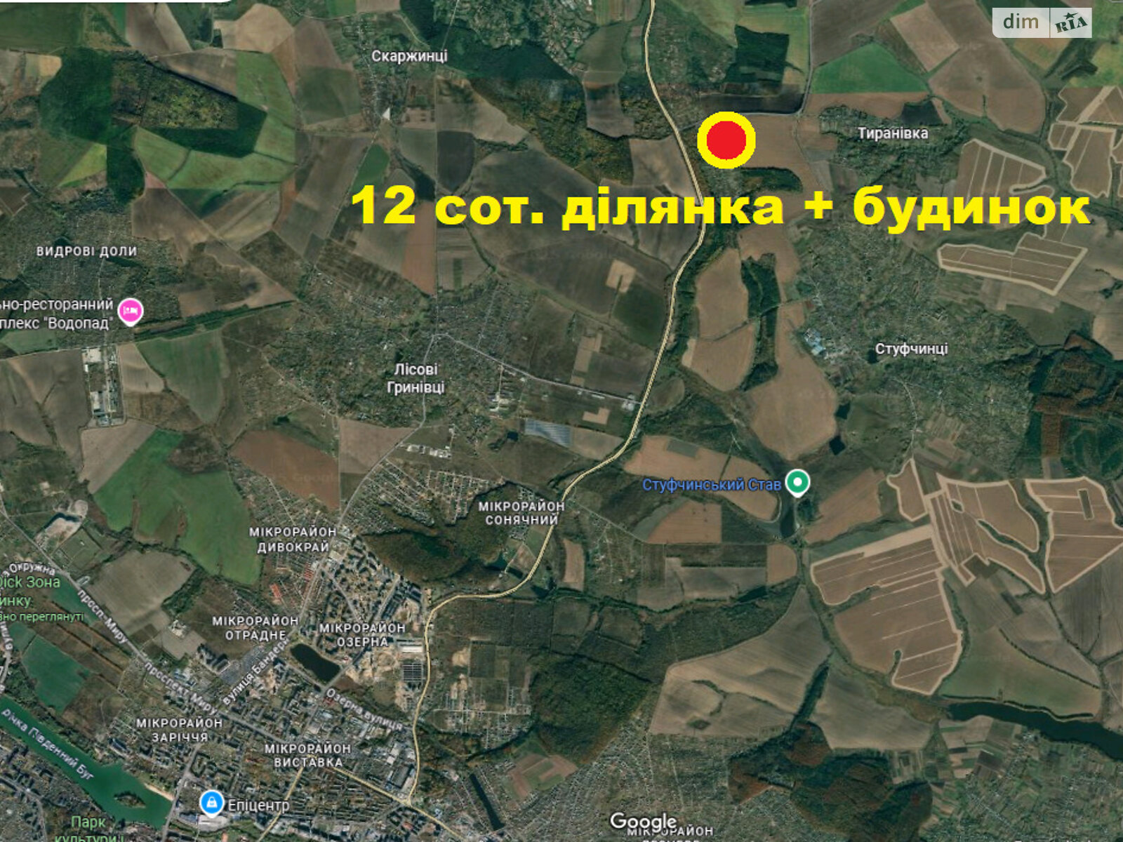 двоповерховий будинок, 80 кв. м, цегла. Продаж у Тиранівці фото 1