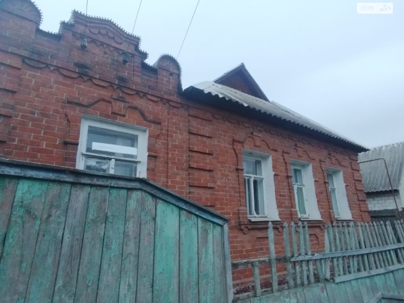 одноповерховий будинок, 67.1 кв. м, дерево та цегла. Продаж у Токарах фото 1