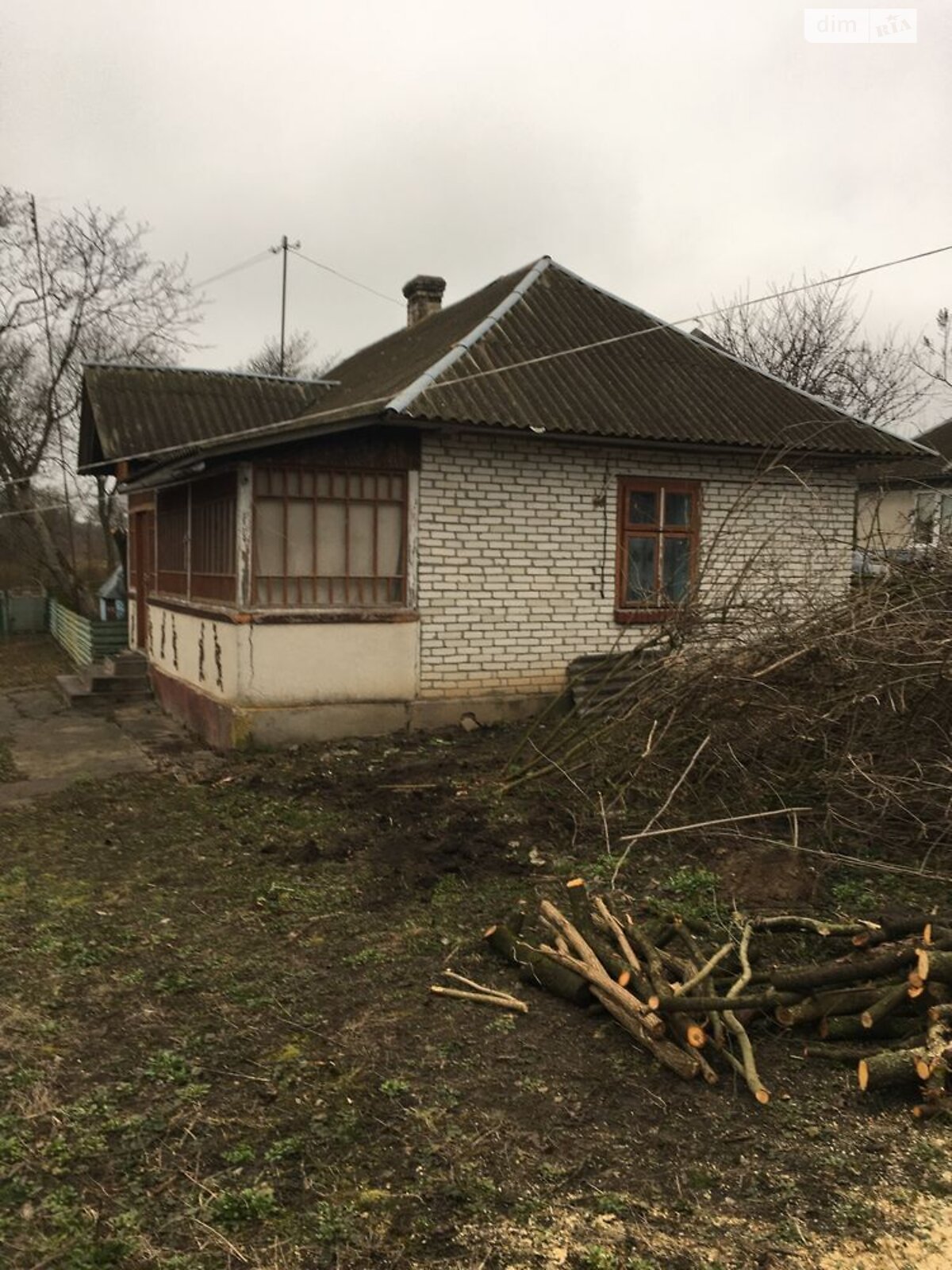 одноэтажный дом с верандой, 60 кв. м, кирпич. Продажа в Толстеньком фото 1 одноэтажный дом с верандой, 60 кв. м, кирпич. Продажа в Толстеньком фото 1