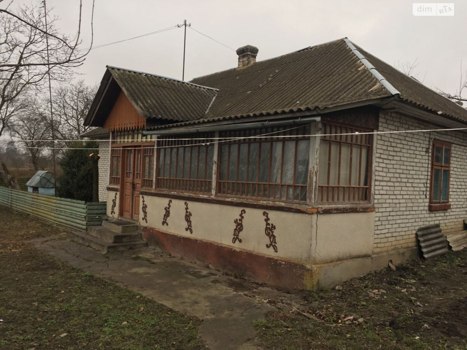 одноэтажный дом с верандой, 60 кв. м, кирпич. Продажа в Толстеньком фото 1 одноэтажный дом с верандой, 60 кв. м, кирпич. Продажа в Толстеньком фото 1