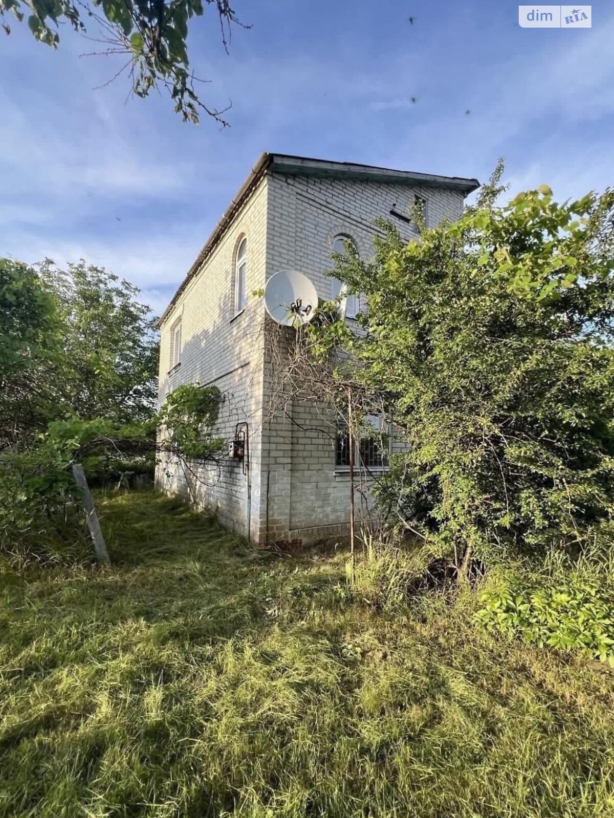 двухэтажный дом с гаражом, 129.7 кв. м, кирпич. Продажа в Томиловке фото 1