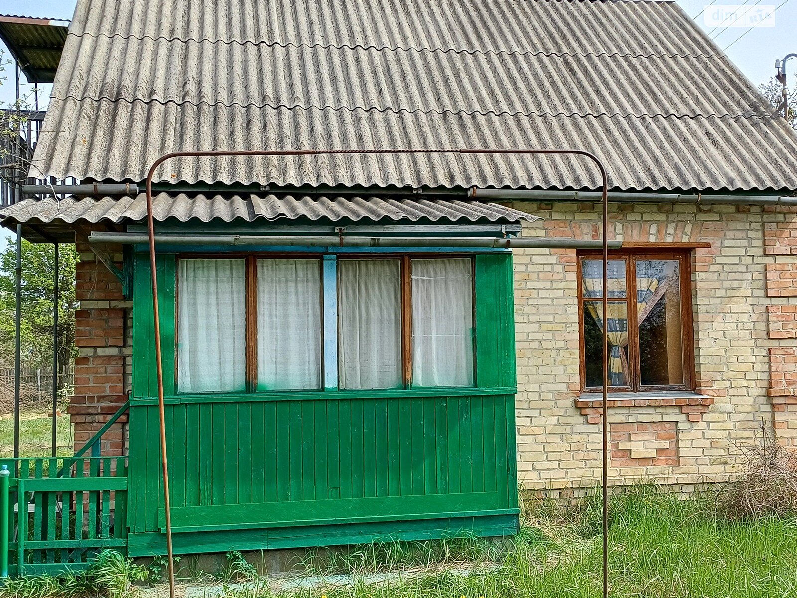 двухэтажный дом веранда, 57.4 кв. м, кирпич. Продажа в Торфяном фото 1