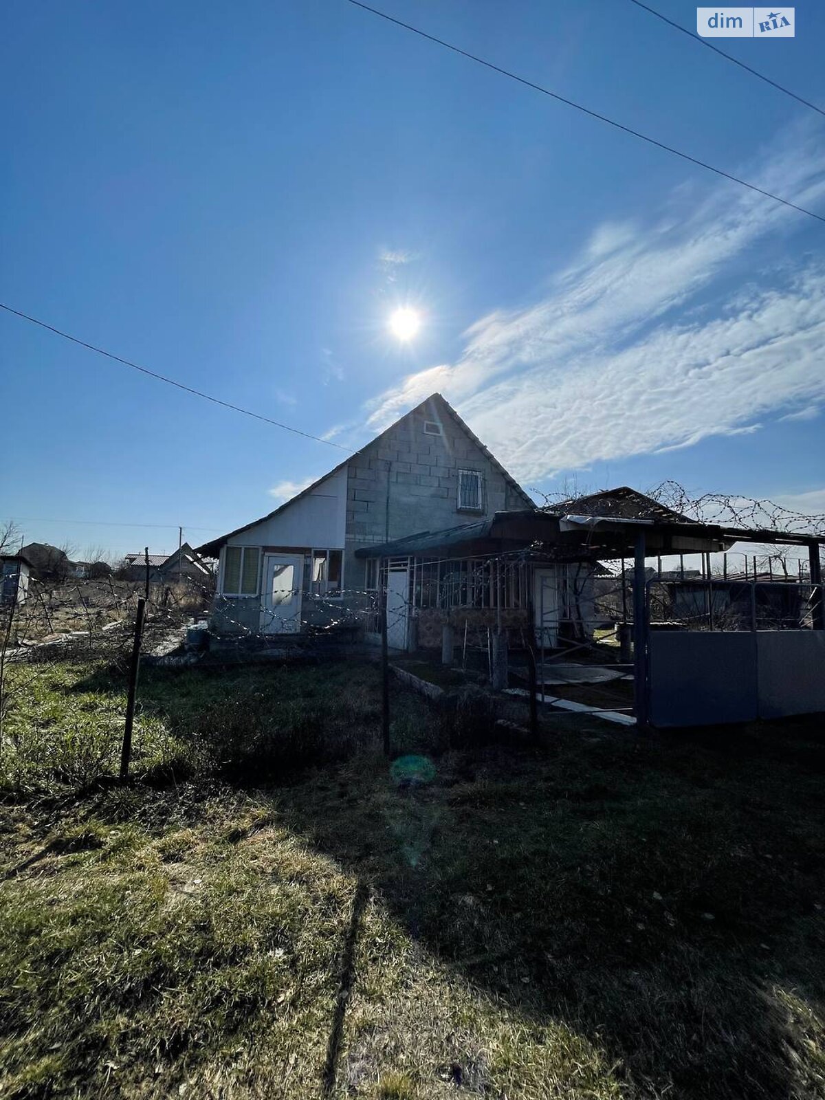 двоповерховий будинок з верандою, 55 кв. м, піноблок. Продаж у Торф’яному фото 1