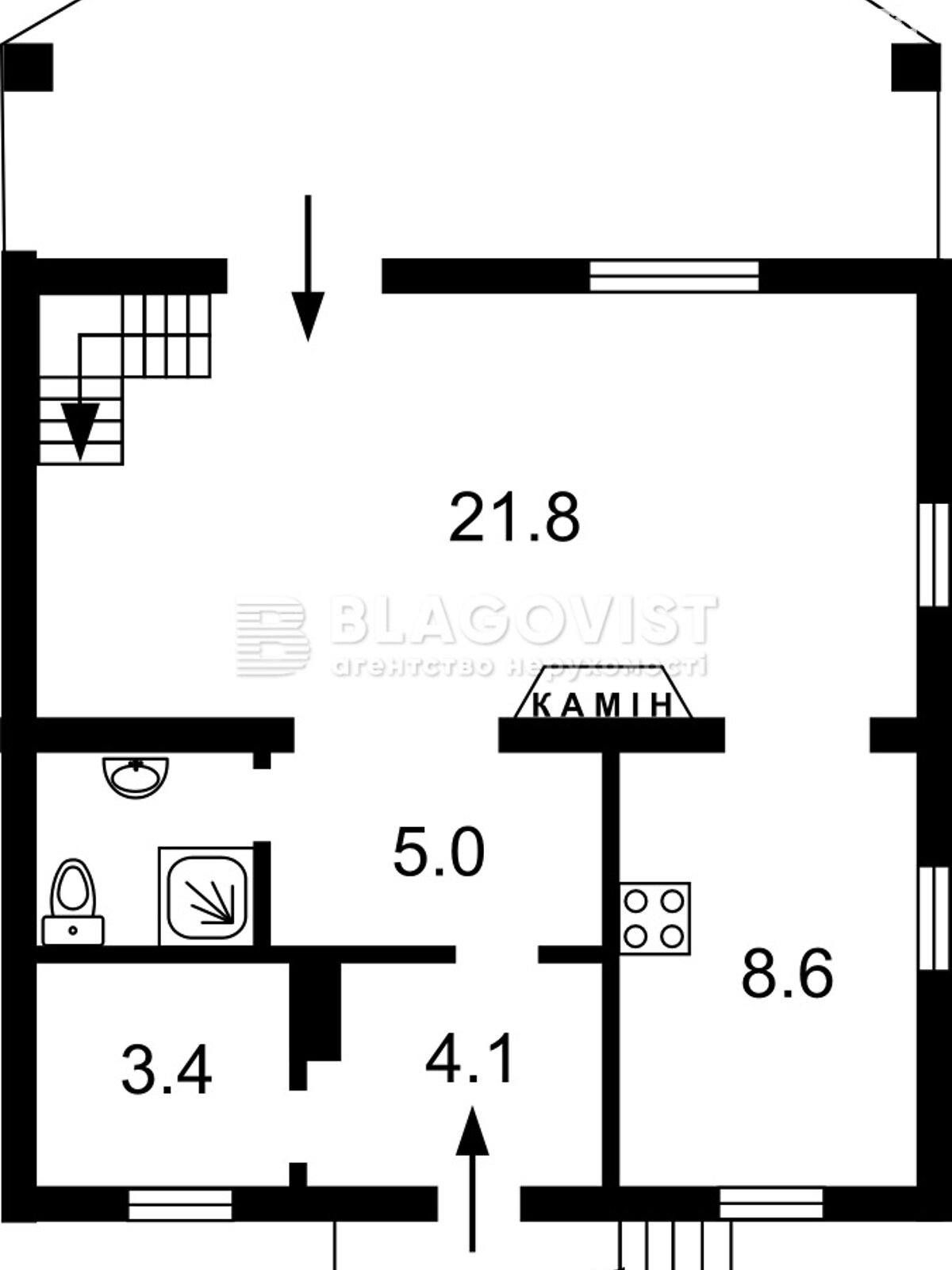 двухэтажный дом беседка, 95 кв. м, кирпич. Продажа в Требухове фото 1 двухэтажный дом беседка, 95 кв. м, кирпич. Продажа в Требухове фото 1