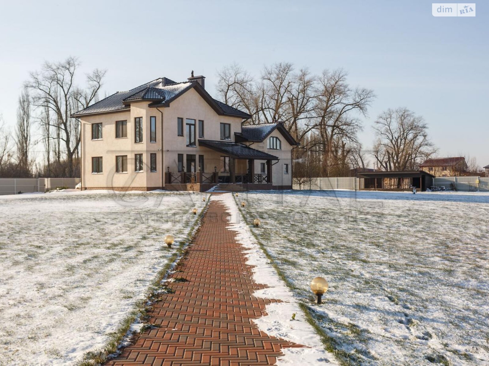 двоповерховий будинок з гаражем, 369.6 кв. м, цегла. Продаж у Требухові фото 1 двоповерховий будинок з гаражем, 369.6 кв. м, цегла. Продаж у Требухові фото 1