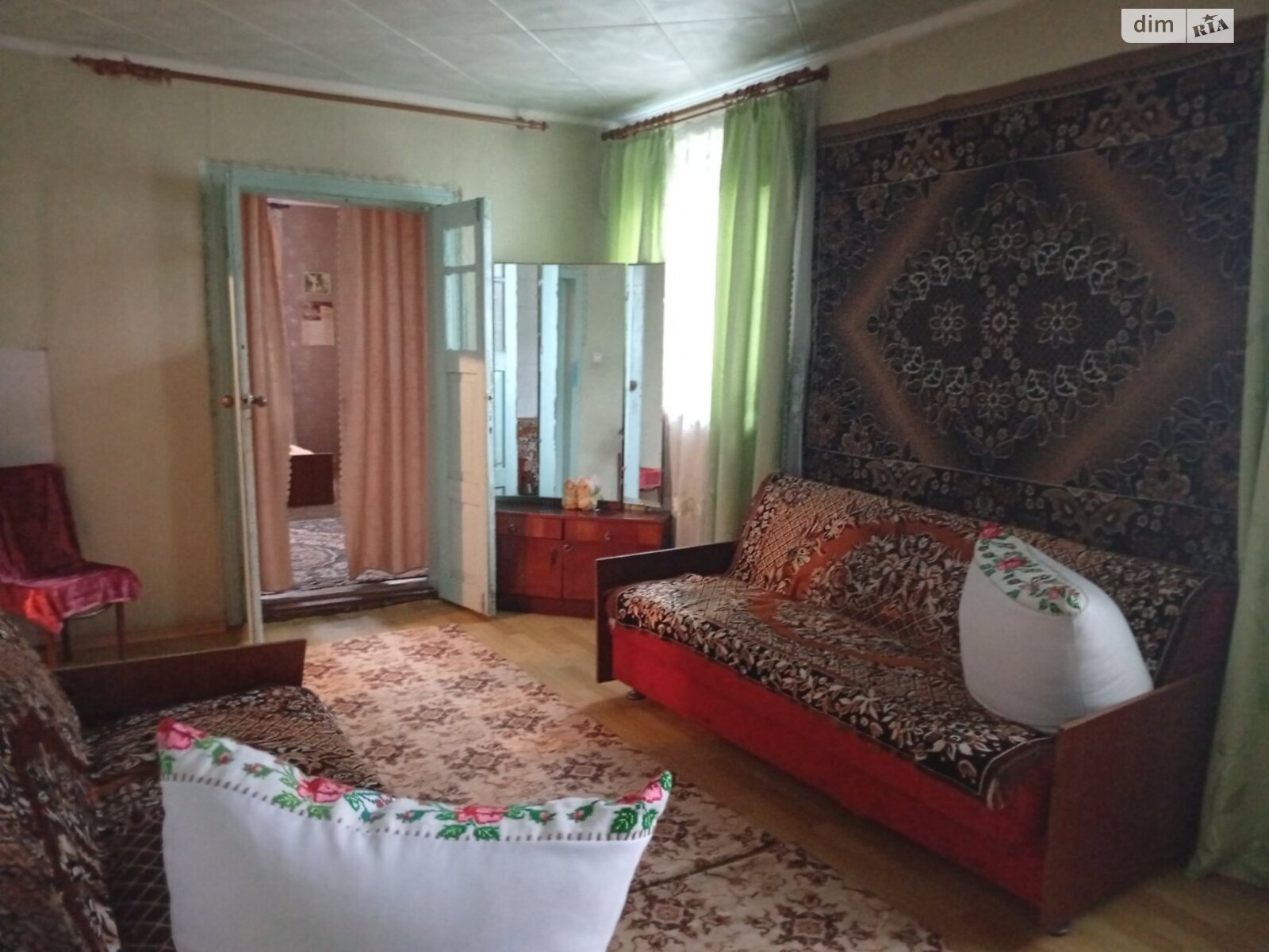 одноэтажный дом с верандой, 90 кв. м, шлакобетон. Продажа в Требуховцвх фото 1