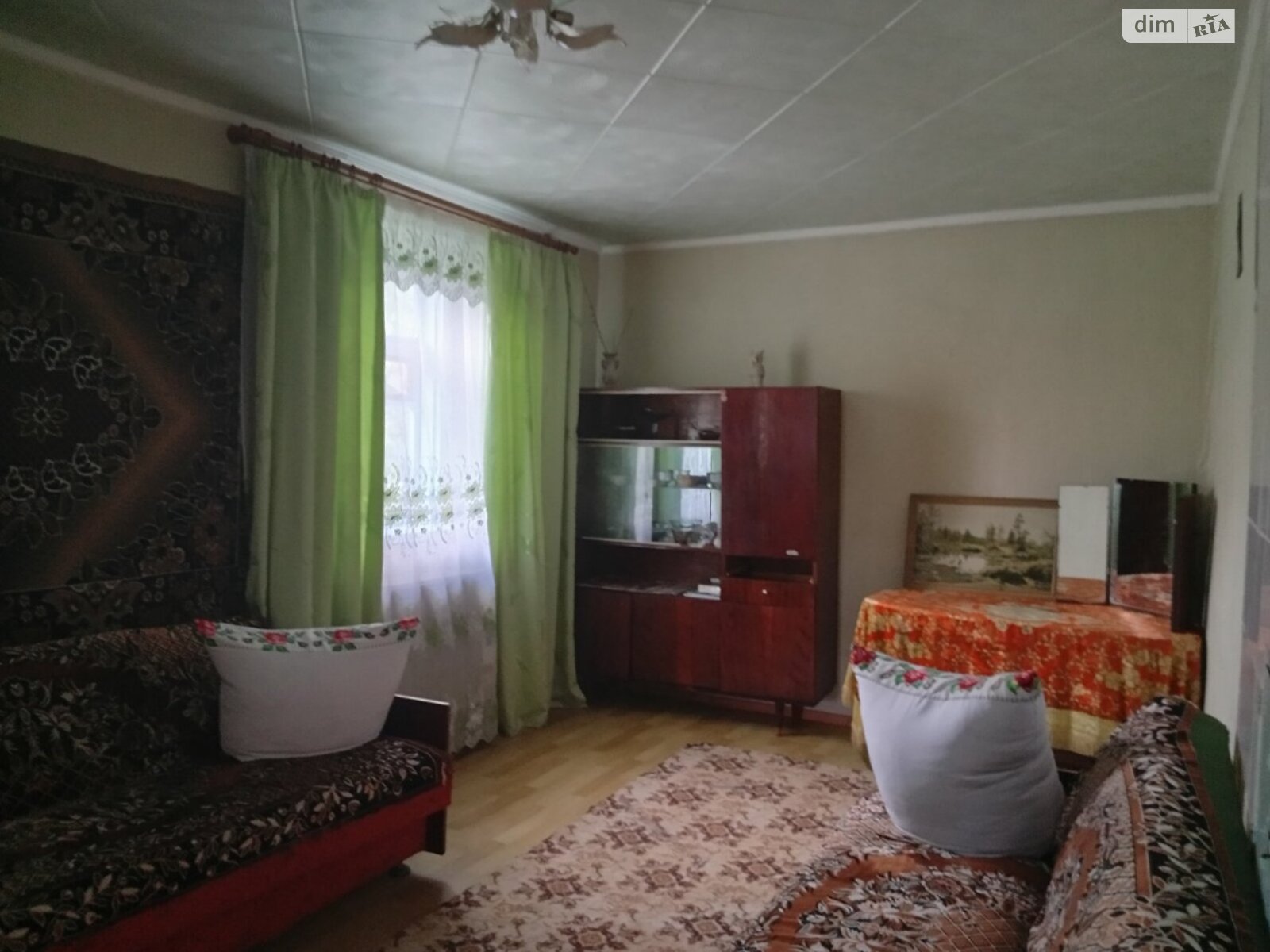 одноэтажный дом с верандой, 90 кв. м, шлакобетон. Продажа в Требуховцвх фото 1