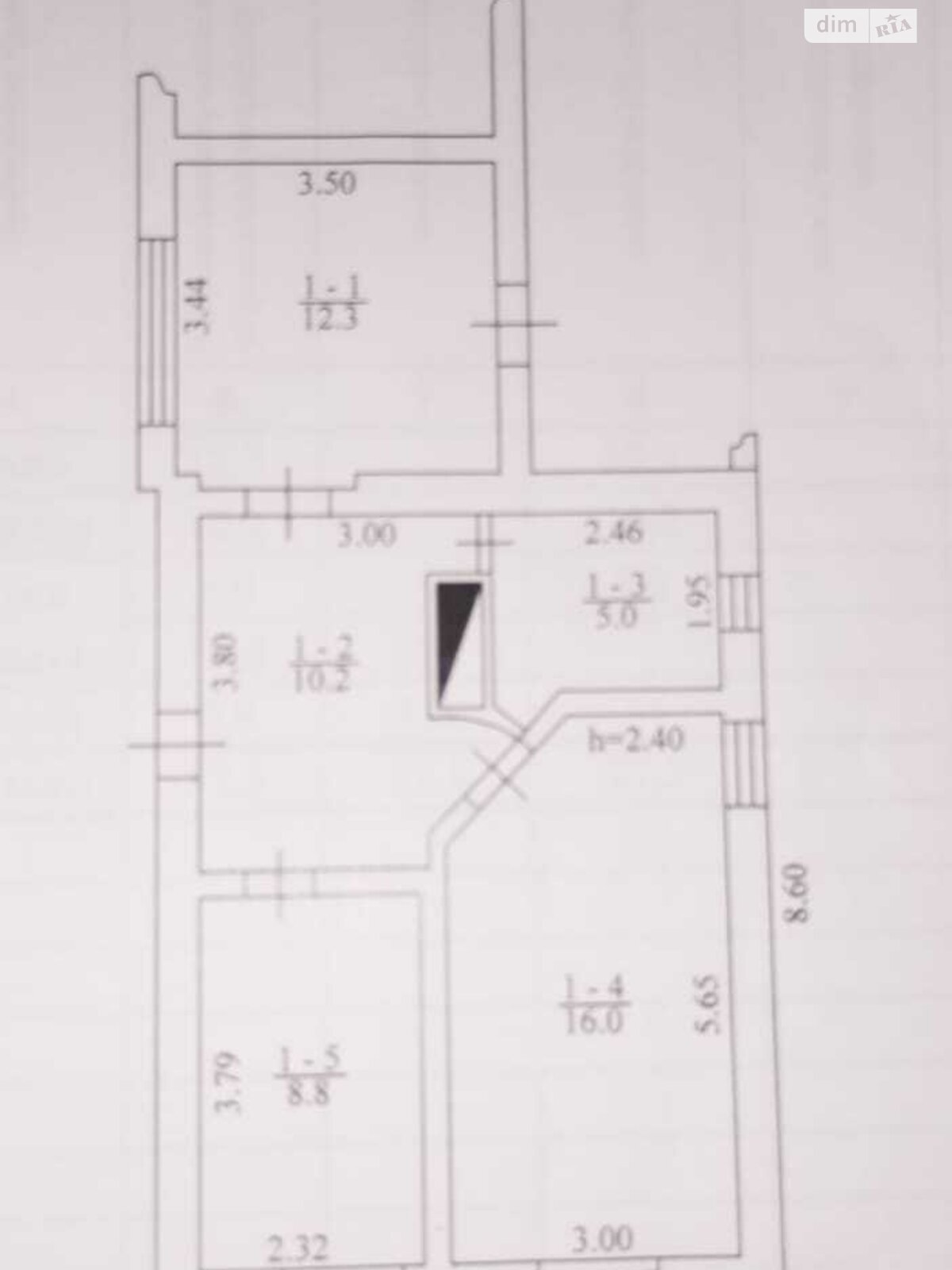 одноповерховий будинок, 90 кв. м, глинобитний. Продаж у Трепівці фото 1 одноповерховий будинок, 90 кв. м, глинобитний. Продаж у Трепівці фото 1