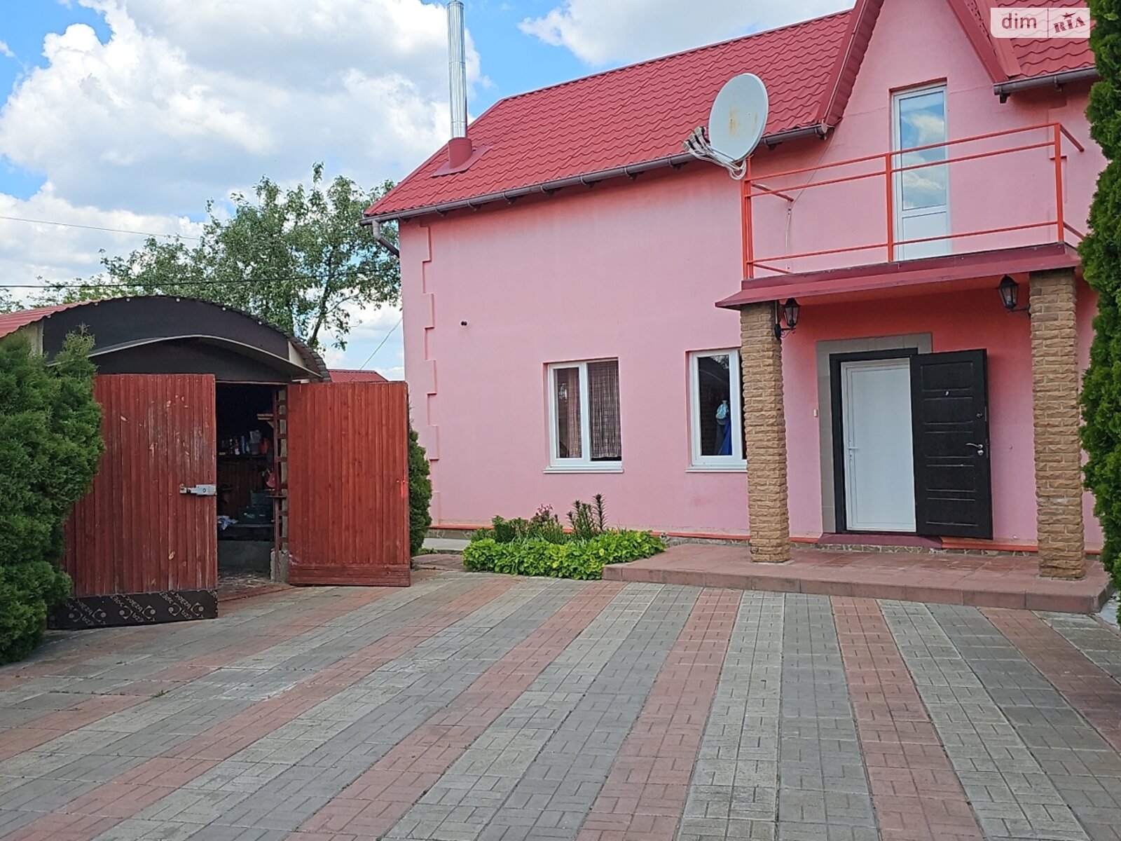 двухэтажный дом с балконом, 158 кв. м, кирпич. Продажа в Трубивщине фото 1 двухэтажный дом с балконом, 158 кв. м, кирпич. Продажа в Трубивщине фото 1