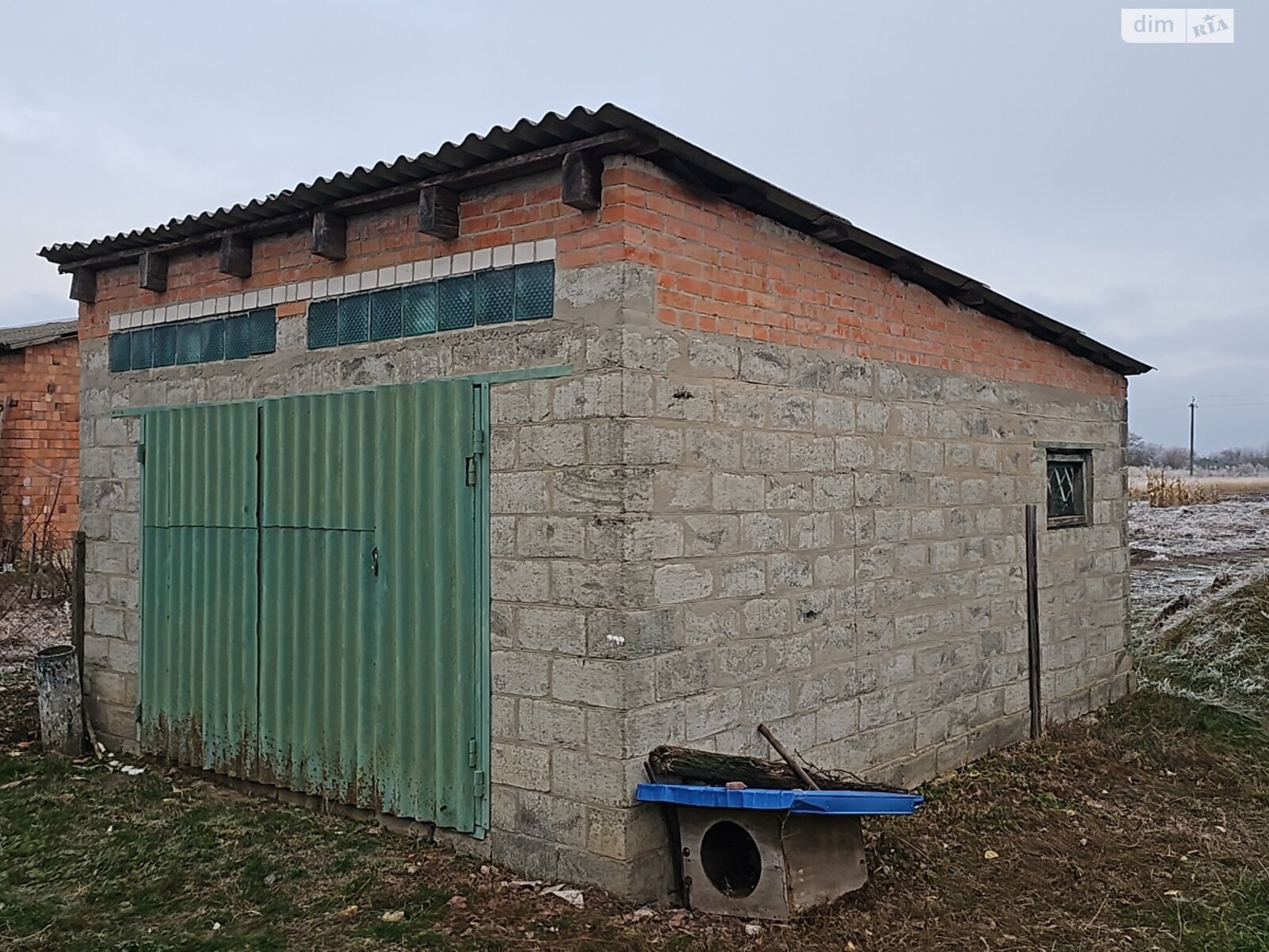 одноэтажный дом с гаражом, 93.9 кв. м, кирпич. Продажа в Трубивщине фото 1 одноэтажный дом с гаражом, 93.9 кв. м, кирпич. Продажа в Трубивщине фото 1