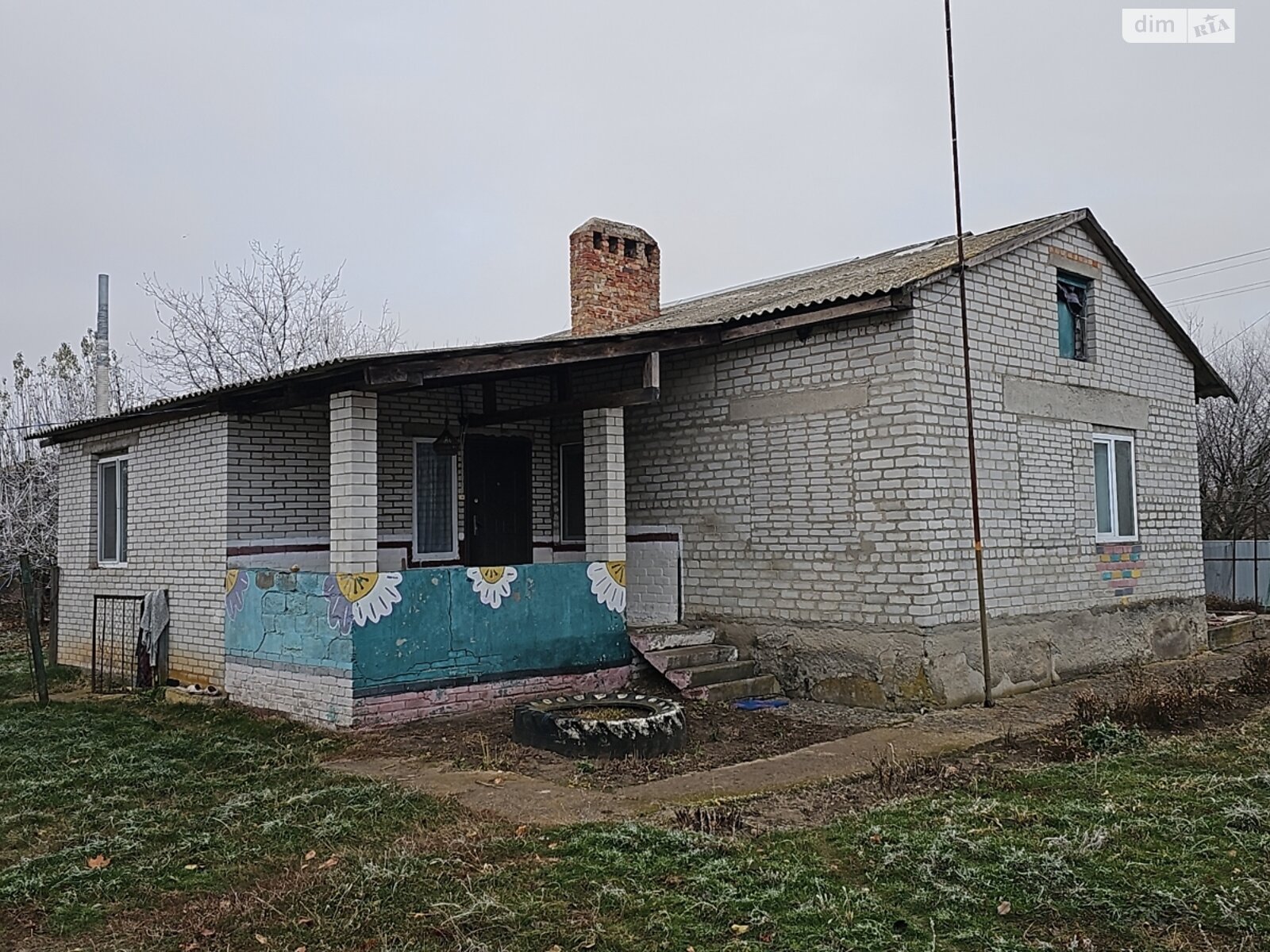 одноэтажный дом с гаражом, 93.9 кв. м, кирпич. Продажа в Трубивщине фото 1 одноэтажный дом с гаражом, 93.9 кв. м, кирпич. Продажа в Трубивщине фото 1