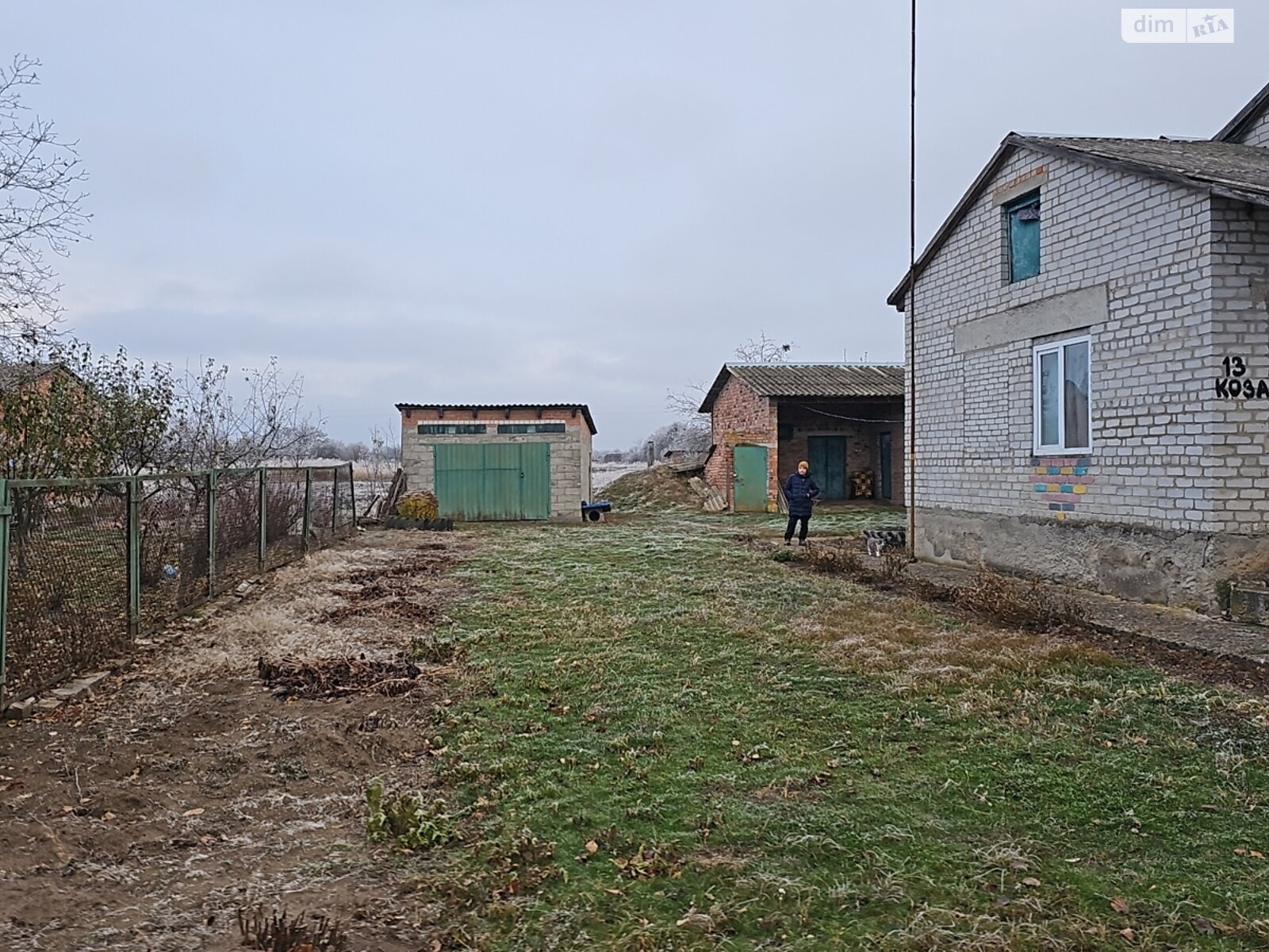 одноэтажный дом с гаражом, 93.9 кв. м, кирпич. Продажа в Трубивщине фото 1 одноэтажный дом с гаражом, 93.9 кв. м, кирпич. Продажа в Трубивщине фото 1