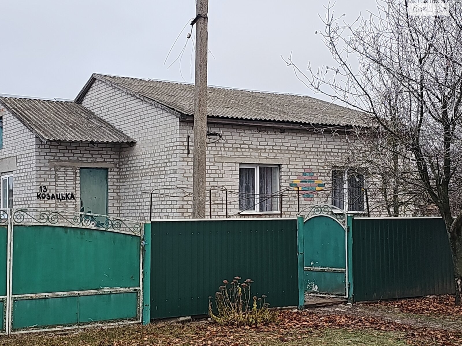 одноэтажный дом с гаражом, 93.9 кв. м, кирпич. Продажа в Трубивщине фото 1 одноэтажный дом с гаражом, 93.9 кв. м, кирпич. Продажа в Трубивщине фото 1