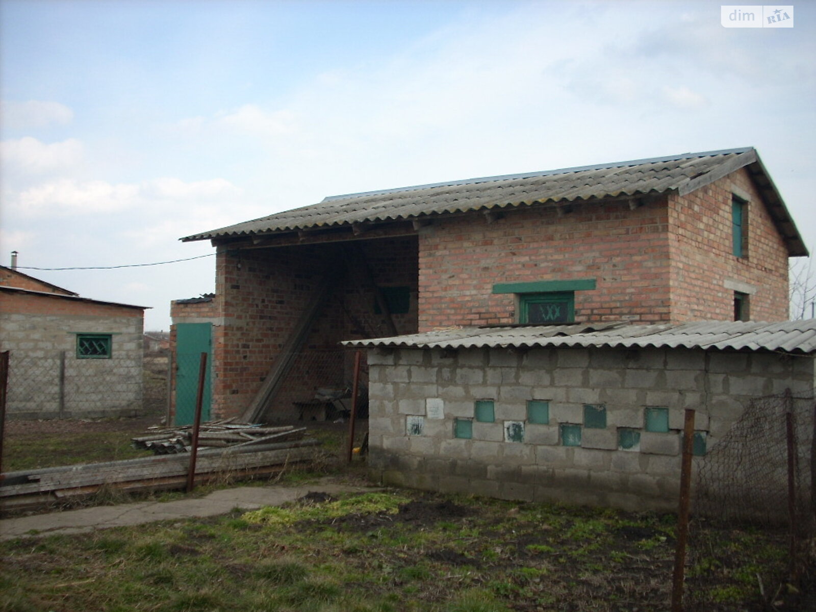 одноэтажный дом с гаражом, 93.9 кв. м, кирпич. Продажа в Трубивщине фото 1 одноэтажный дом с гаражом, 93.9 кв. м, кирпич. Продажа в Трубивщине фото 1