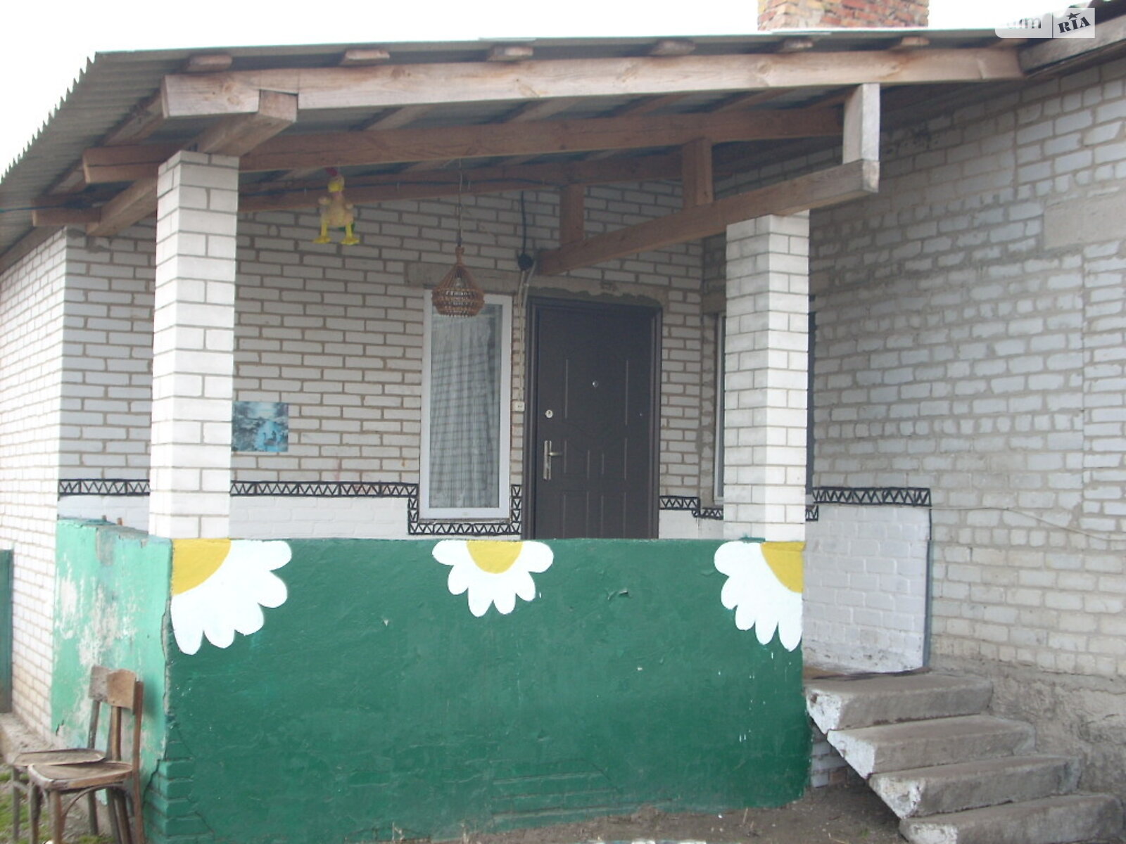 одноэтажный дом с гаражом, 93.9 кв. м, кирпич. Продажа в Трубивщине фото 1 одноэтажный дом с гаражом, 93.9 кв. м, кирпич. Продажа в Трубивщине фото 1