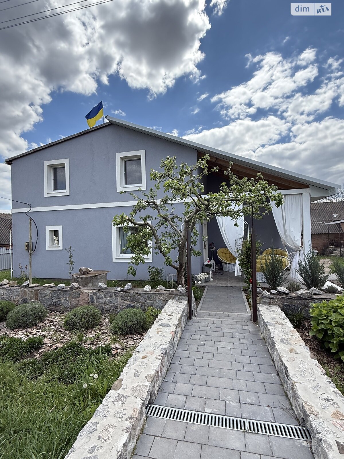 двоповерховий будинок з гаражем, 142 кв. м, кирпич. Продаж у Трудолюбе фото 1 двоповерховий будинок з гаражем, 142 кв. м, кирпич. Продаж у Трудолюбе фото 1