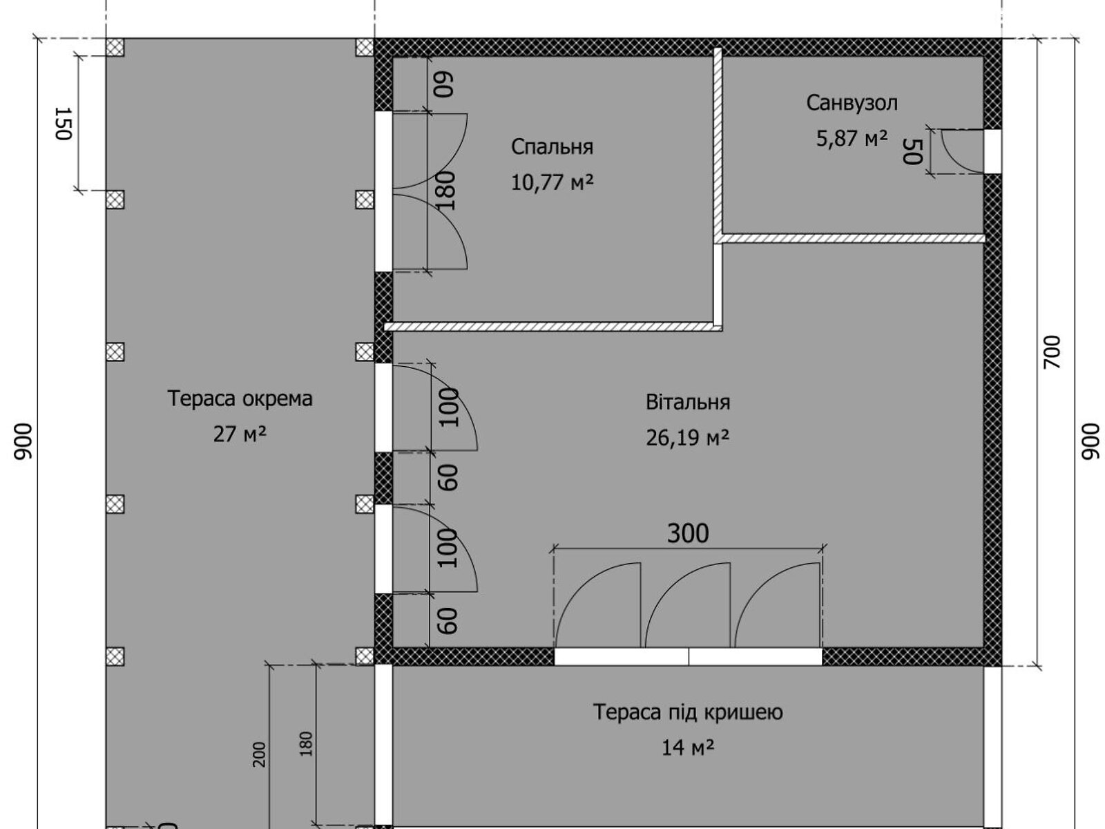 одноэтажный дом, 57 кв. м, газобетон. Продажа в Трушках фото 1 одноэтажный дом, 57 кв. м, газобетон. Продажа в Трушках фото 1