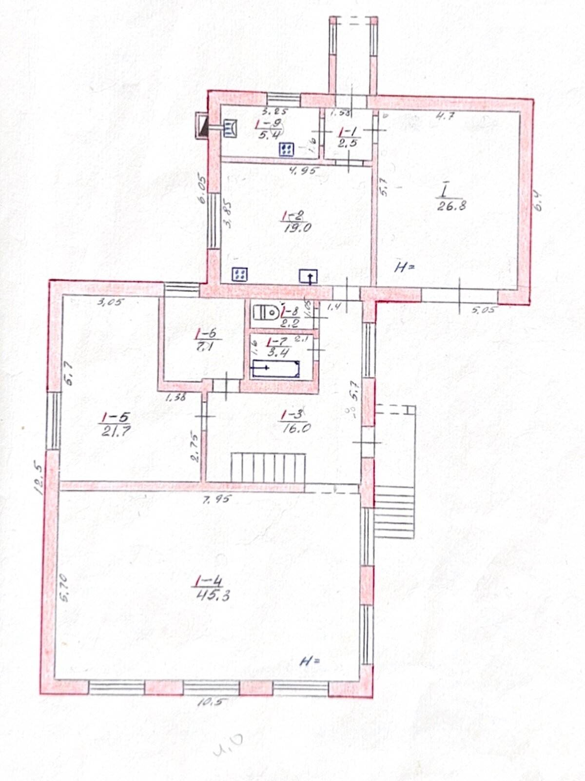 двоповерховий будинок з гаражем, 190.5 кв. м, цегла. Продаж в Царичанці, район Царичанка фото 1 двоповерховий будинок з гаражем, 190.5 кв. м, цегла. Продаж в Царичанці, район Царичанка фото 1