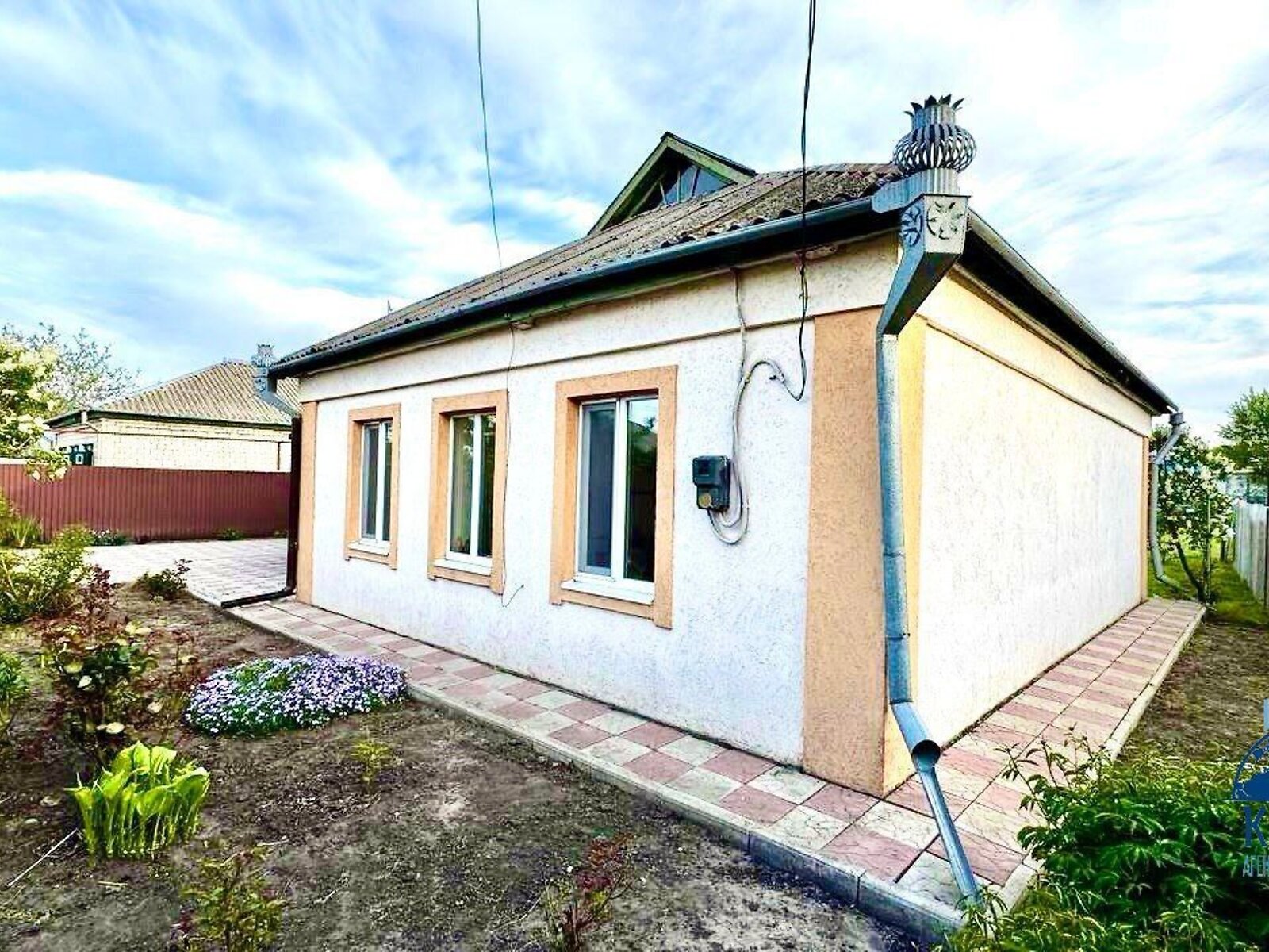 одноэтажный дом с гаражом, 66.2 кв. м, кирпич. Продажа в Царичанке район Царичанка фото 1 одноэтажный дом с гаражом, 66.2 кв. м, кирпич. Продажа в Царичанке район Царичанка фото 1