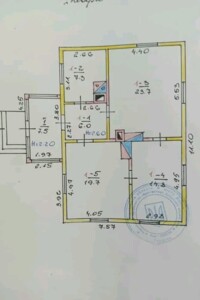 одноэтажный дом с гаражом, 79 кв. м, кирпич. Продажа в Цветнево фото 2
