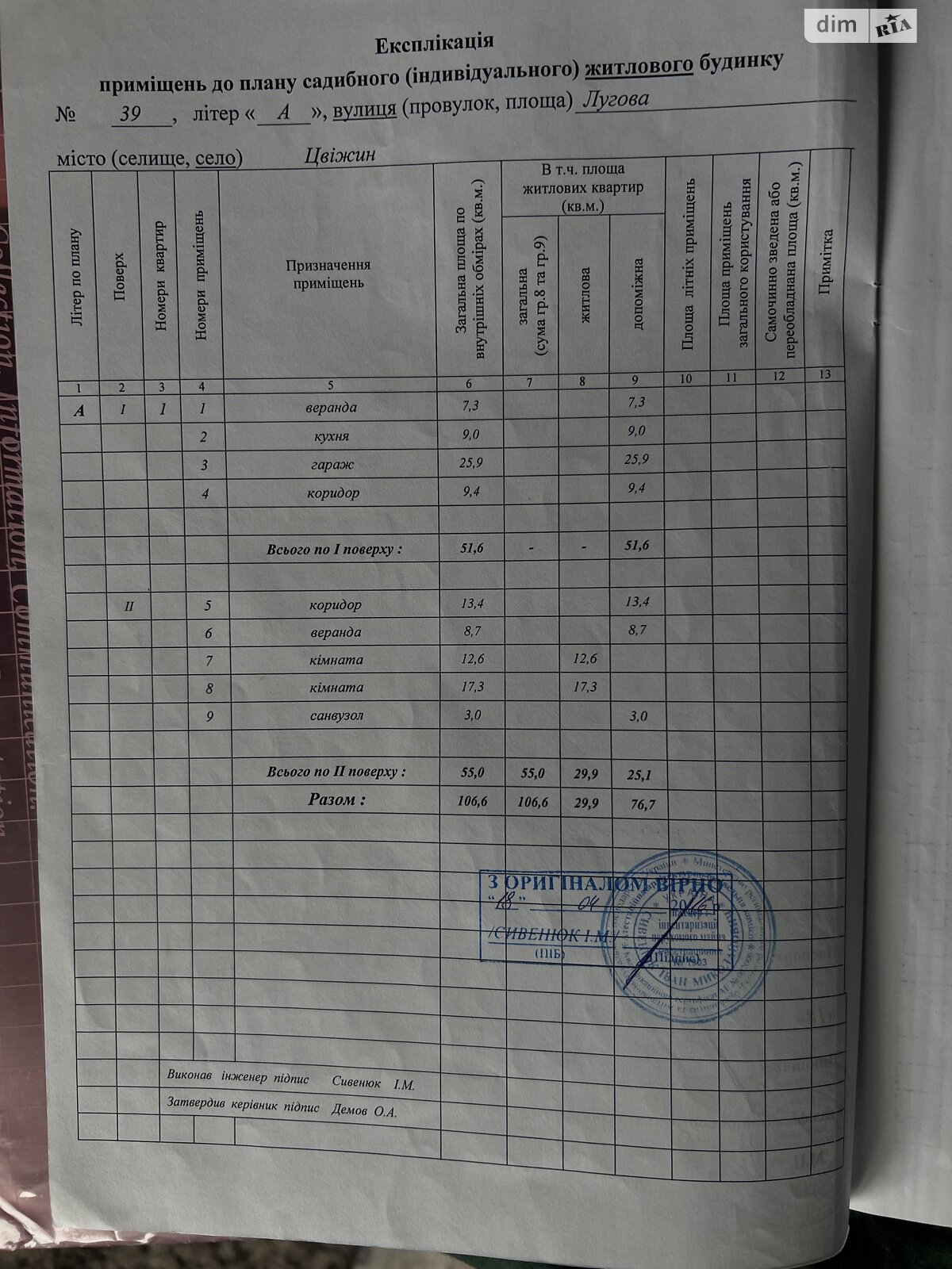 двоповерховий будинок, 106.6 кв. м, цегла. Продаж у Цвіжині фото 1