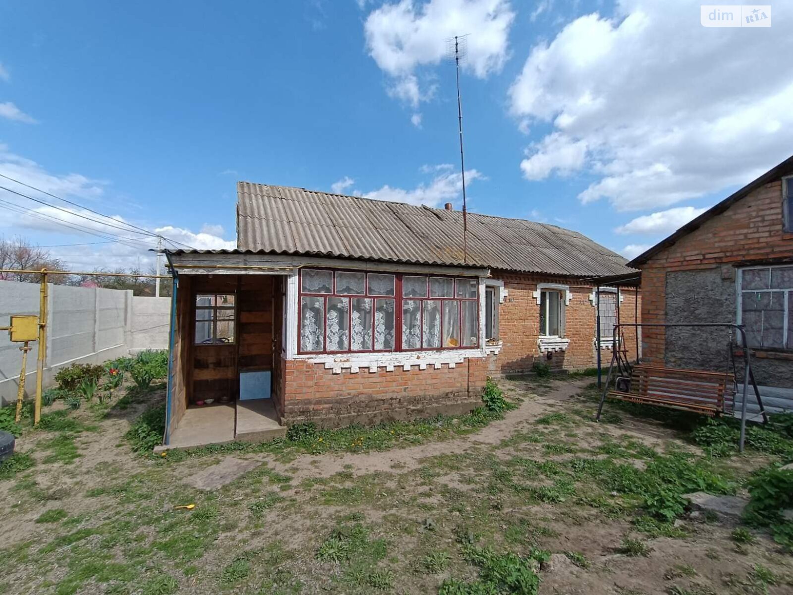 одноэтажный дом с верандой, 52.3 кв. м, кирпич. Продажа в Турбовом фото 1 одноэтажный дом с верандой, 52.3 кв. м, кирпич. Продажа в Турбовом фото 1